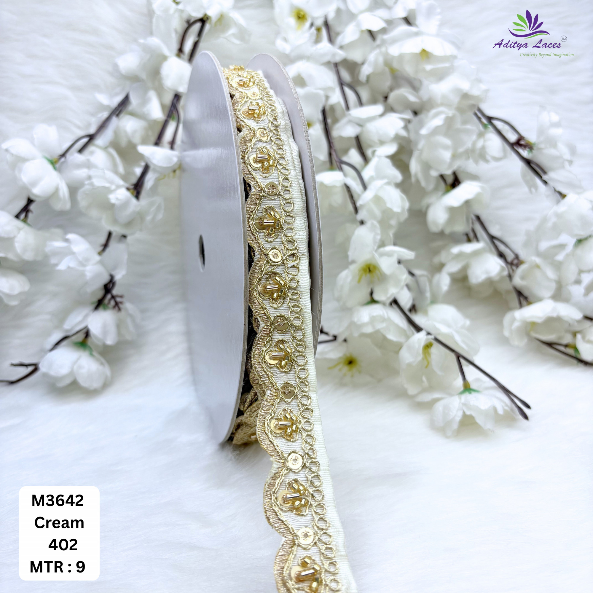 Malbari Multicolor Striped Embroidery Lace Trim Designer Saree Border Bridal Decorative Lace Wholesale Supplier