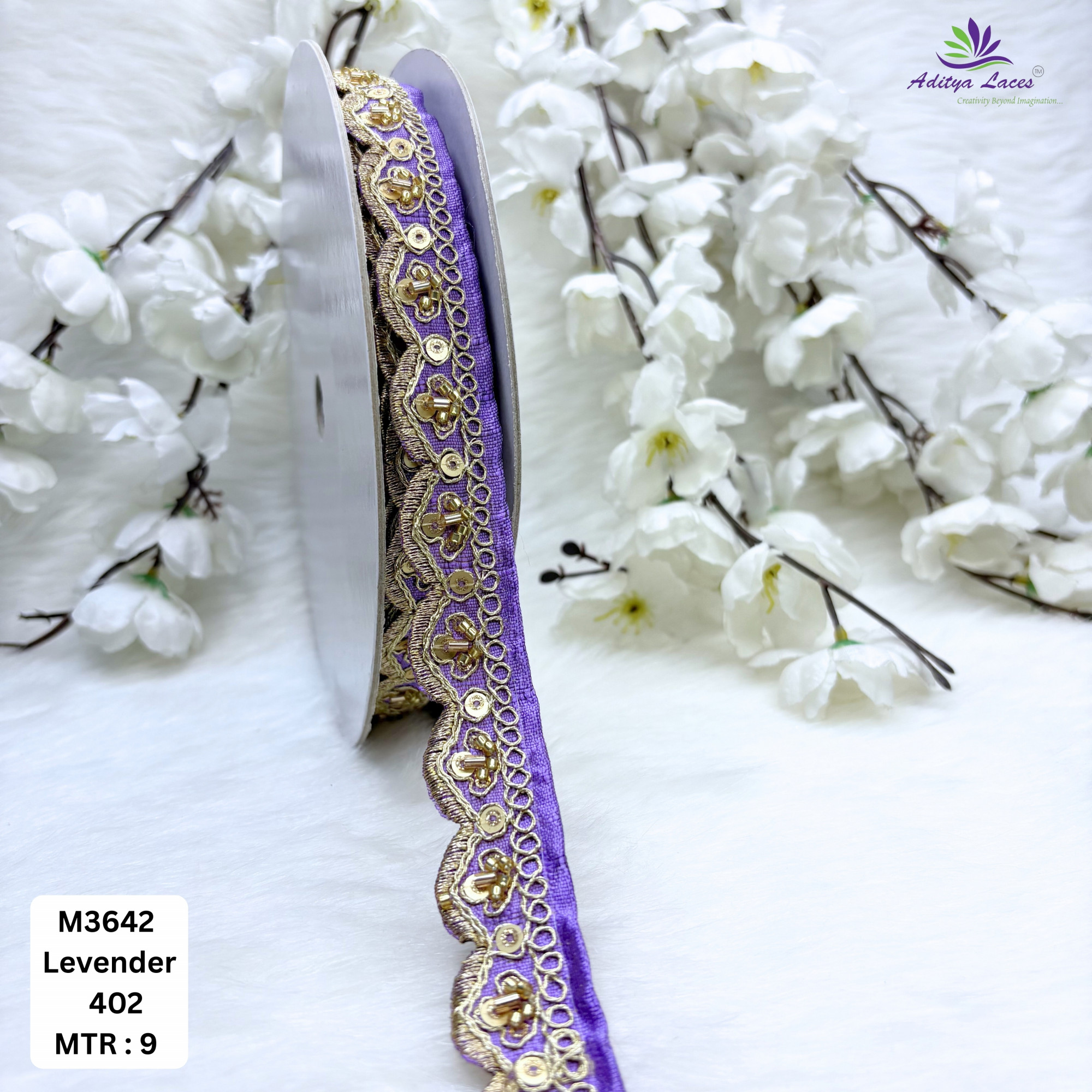 Malbari Multicolor Striped Embroidery Lace Trim Designer Saree Border Bridal Decorative Lace Wholesale Supplier