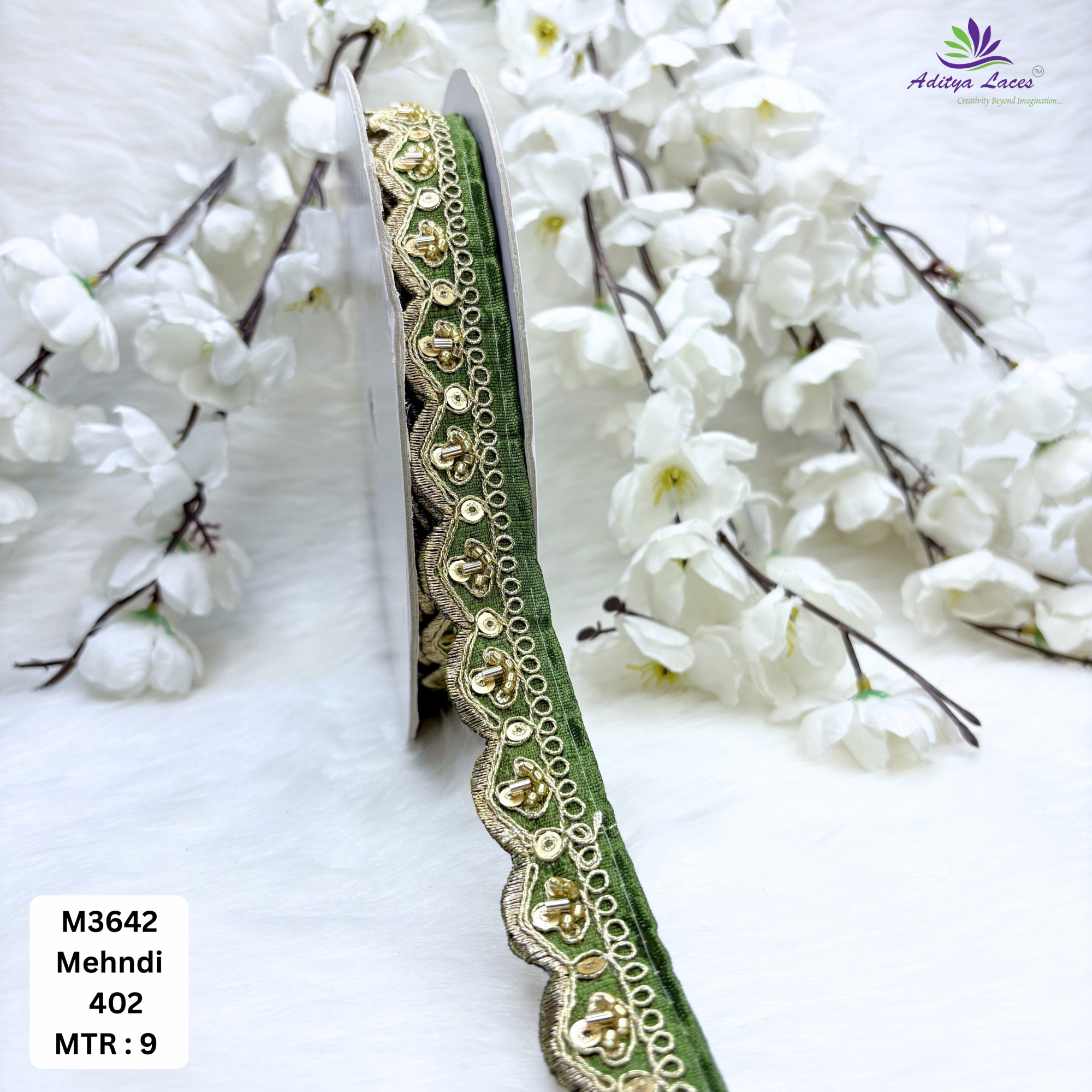Malbari Multicolor Striped Embroidery Lace Trim Designer Saree Border Bridal Decorative Lace Wholesale Supplier
