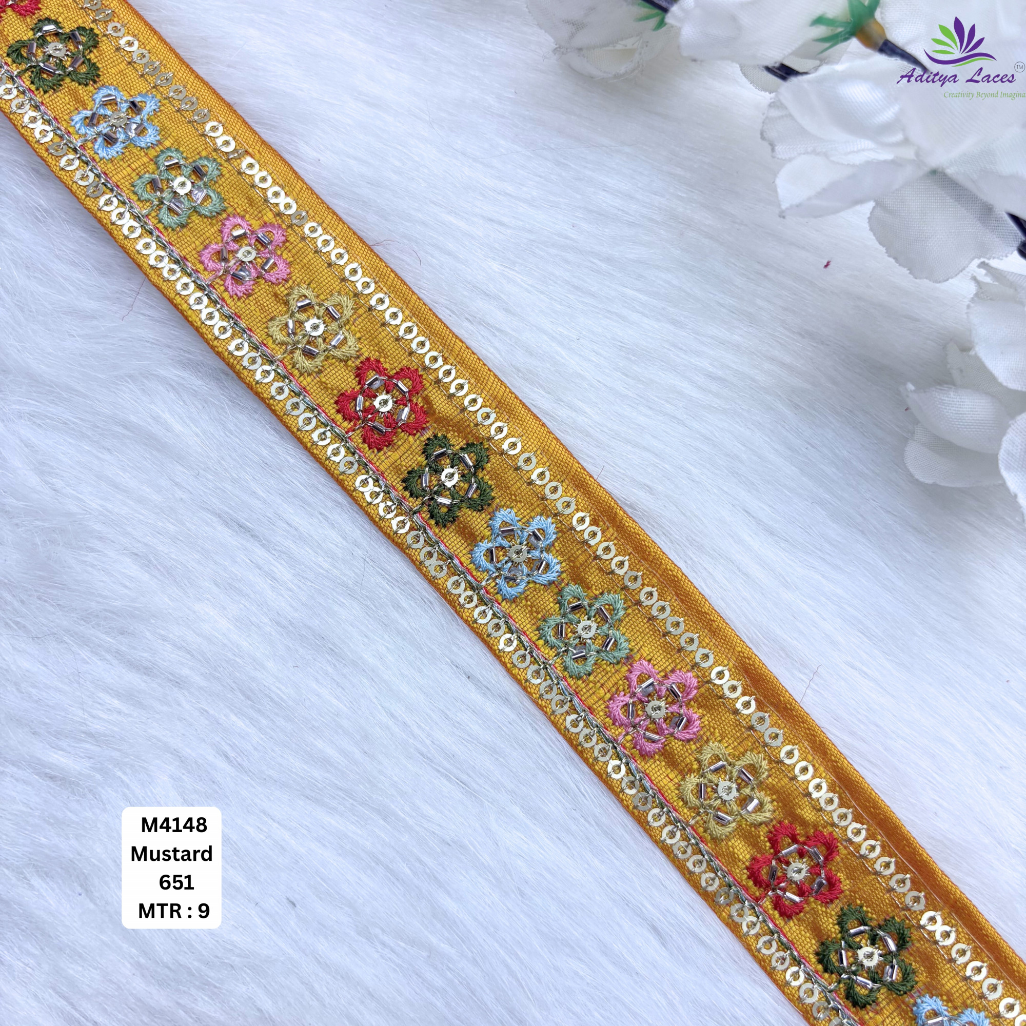 Premium Multicolor Malbari Lace Trim Collection Designer Saree Border Bridal Embroidery Lace for Ethnic Fashion Wholesale Supplier