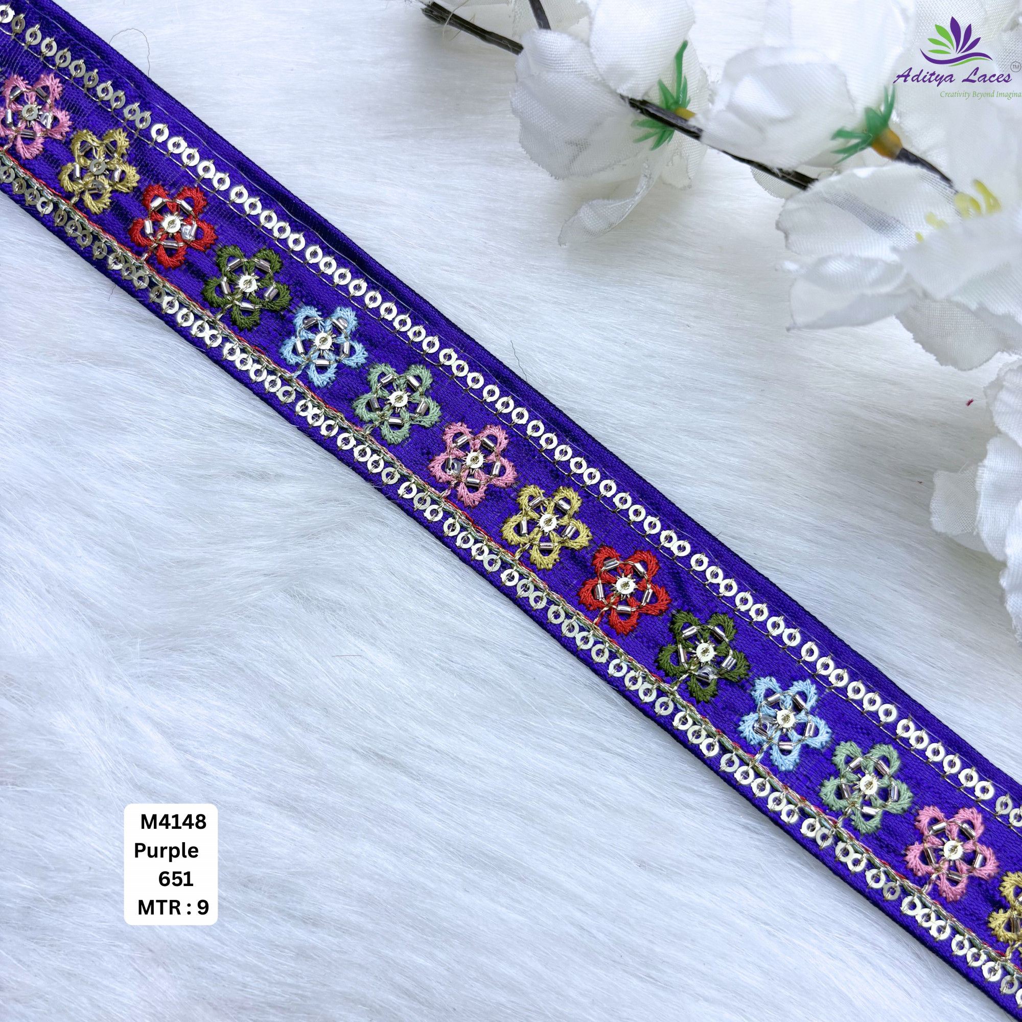 Premium Multicolor Malbari Lace Trim Collection Designer Saree Border Bridal Embroidery Lace for Ethnic Fashion Wholesale Supplier