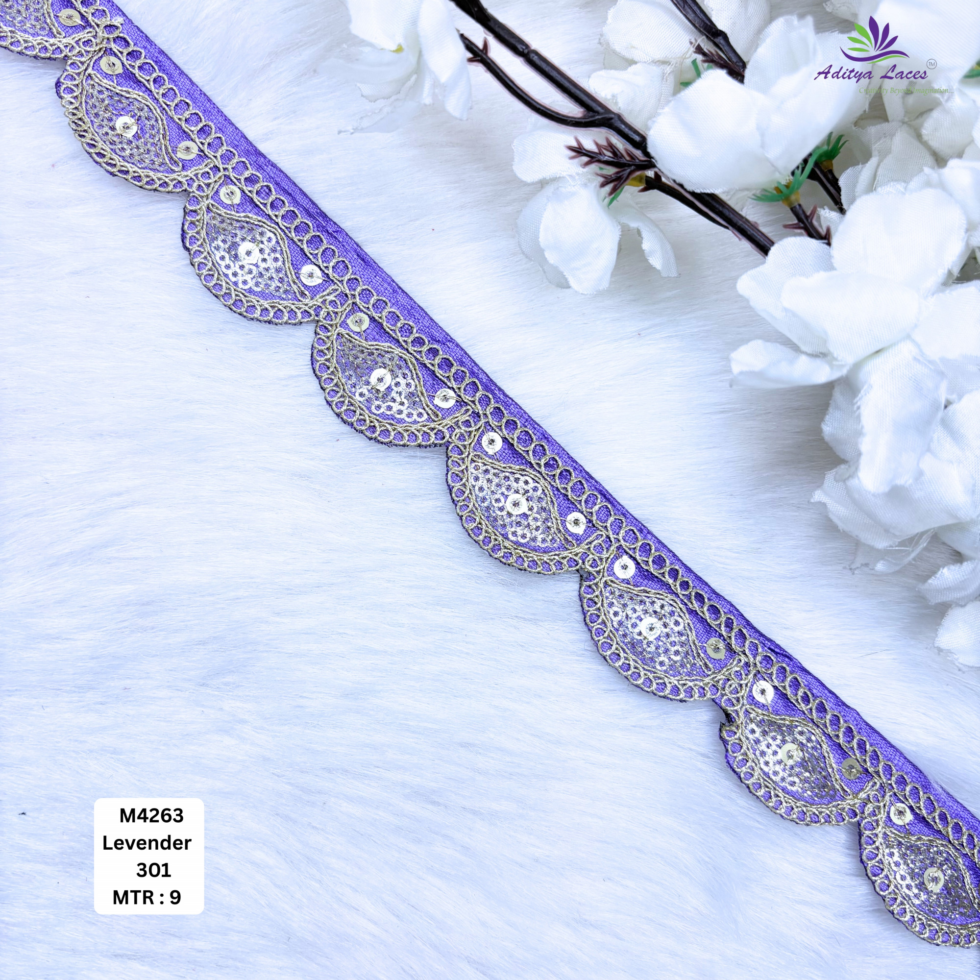 Premium Multicolor Malbari Lace Trim Designer Saree Border Bridal Decorative Lace for Ethnic Fashion Wholesale Supplier