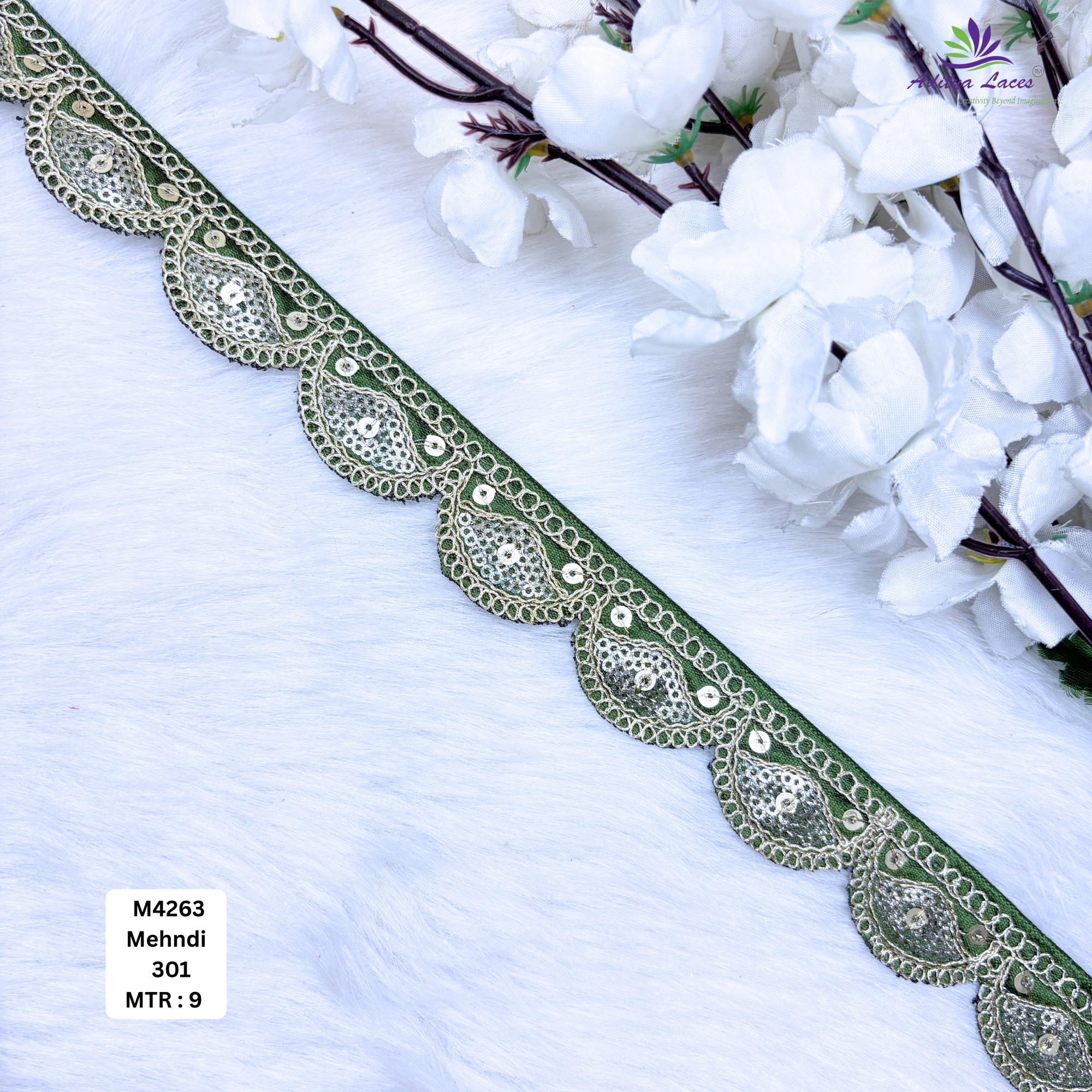 Premium Multicolor Malbari Lace Trim Designer Saree Border Bridal Decorative Lace for Ethnic Fashion Wholesale Supplier