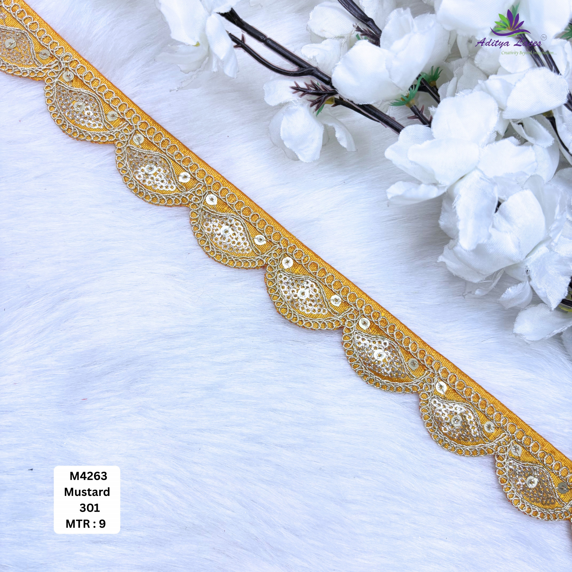 Premium Multicolor Malbari Lace Trim Designer Saree Border Bridal Decorative Lace for Ethnic Fashion Wholesale Supplier