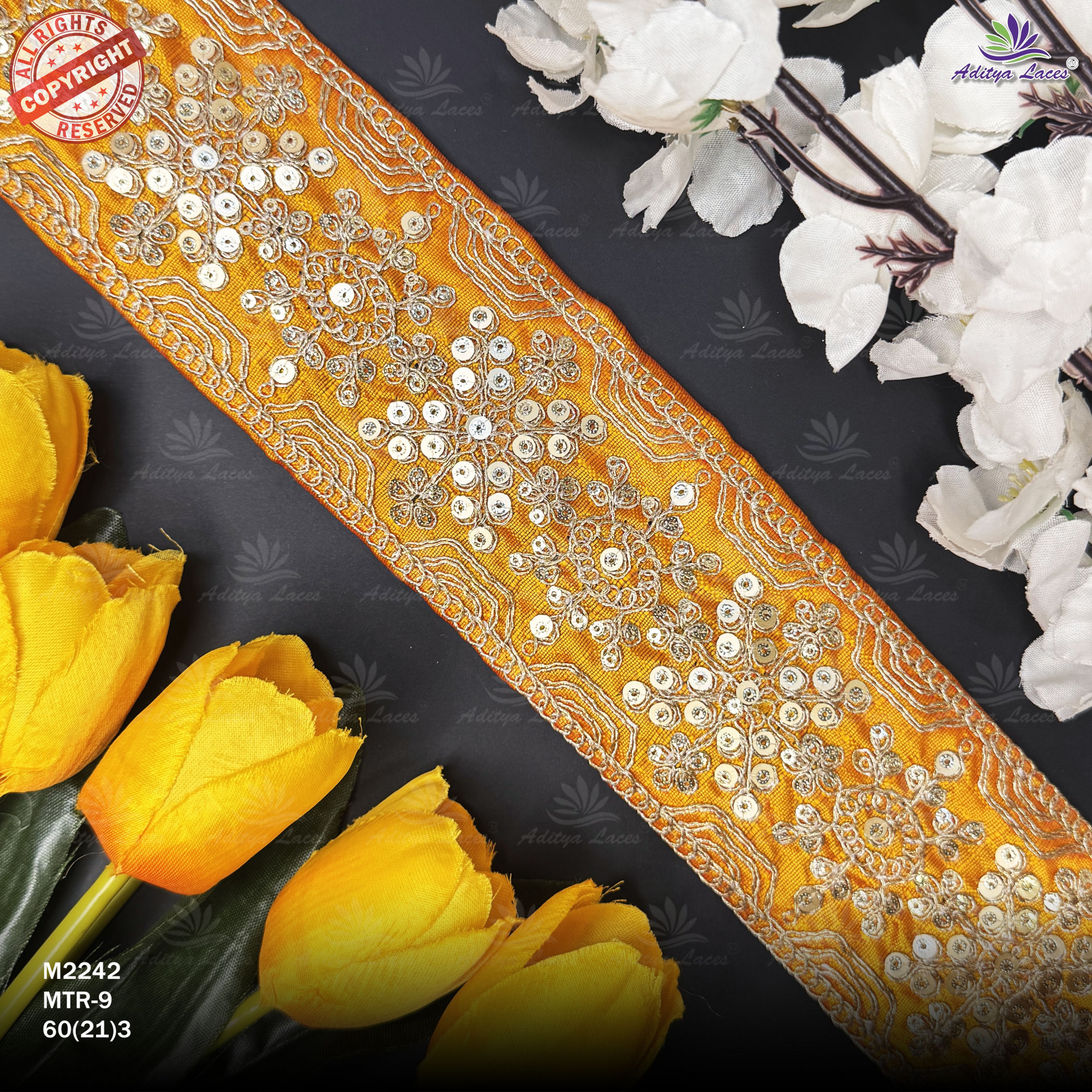 Stylish Designer Saree Lace for Lehenga Saree