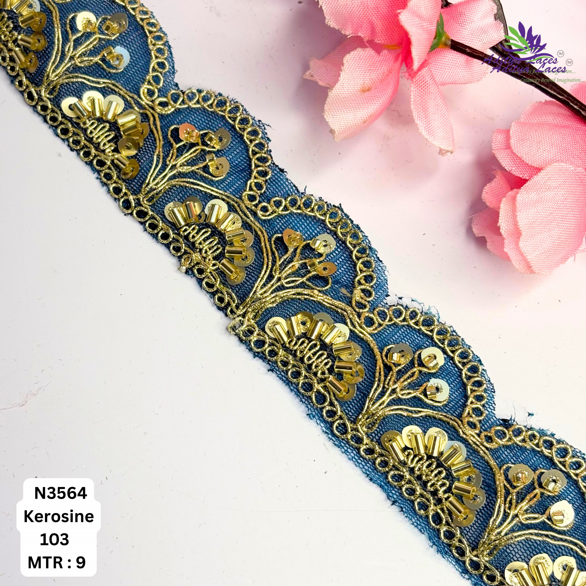 Exclusive Designer Beads Border for Designer Outfits
