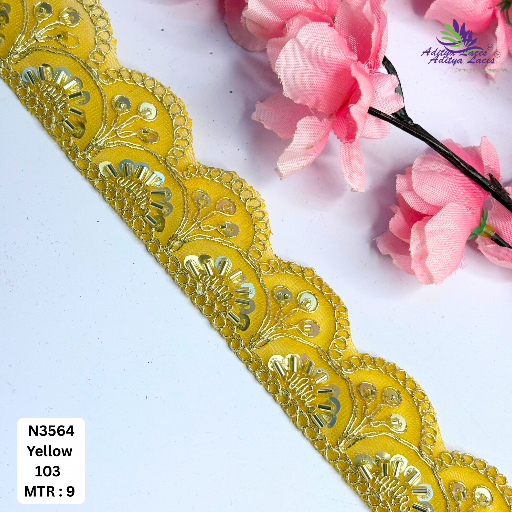 Exclusive Designer Beads Border for Designer Outfits
