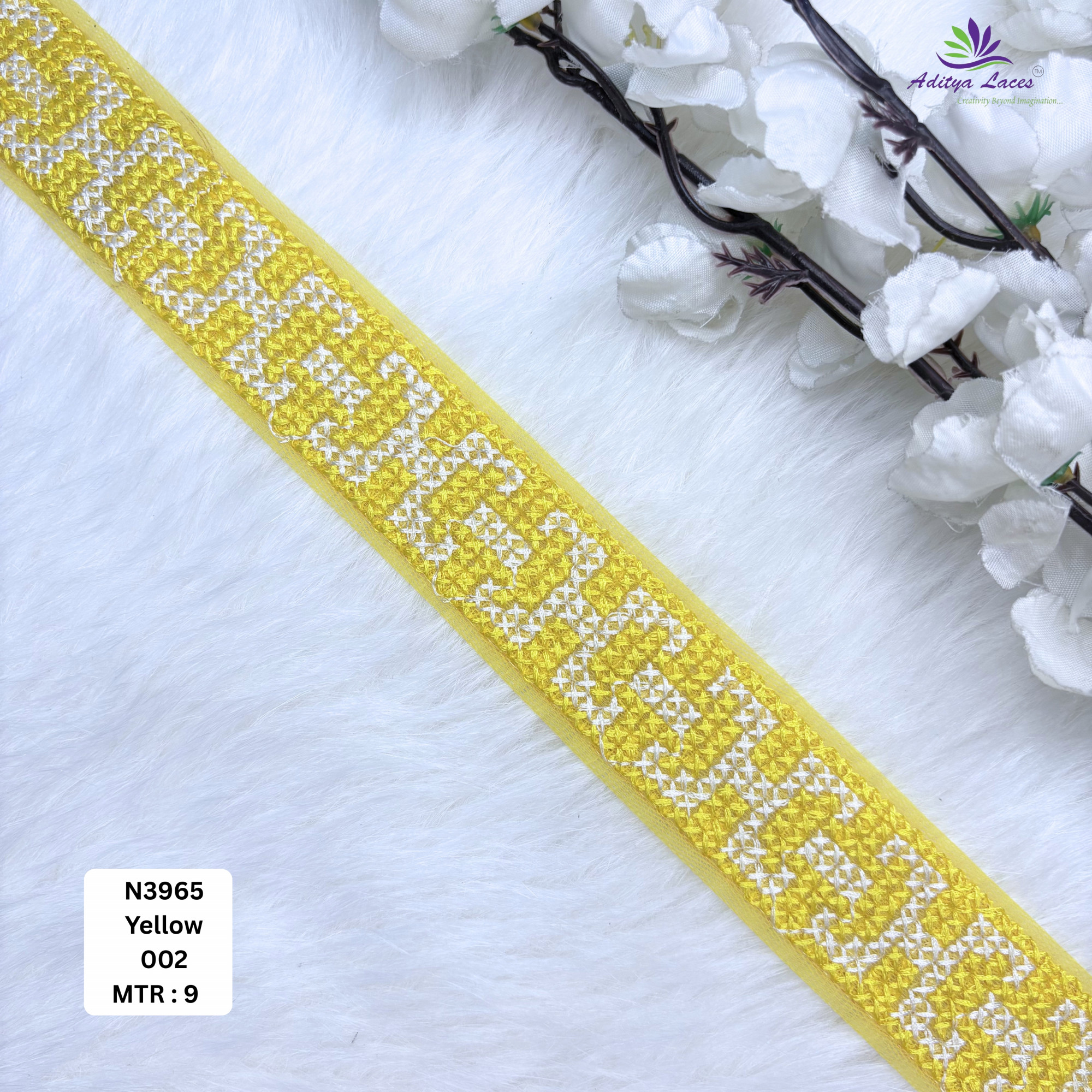 Pastel Net Category Embroidery Lace Trim Designer Saree Borders Bridal Fabric Embellishments