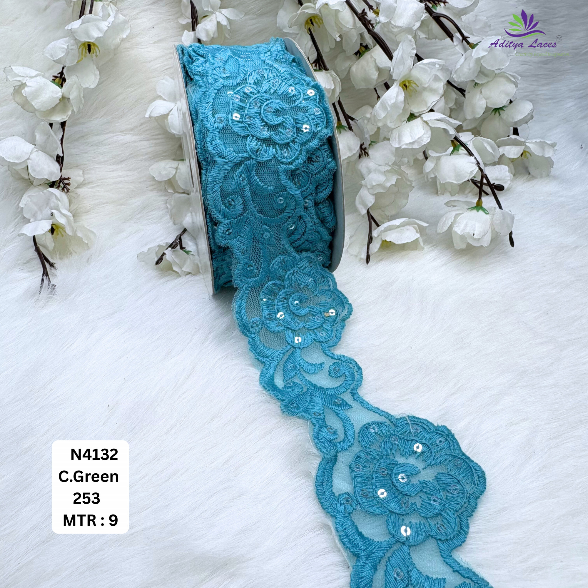 Stylish Dyable Lace Border for Saree Bridal Ethnic Wear