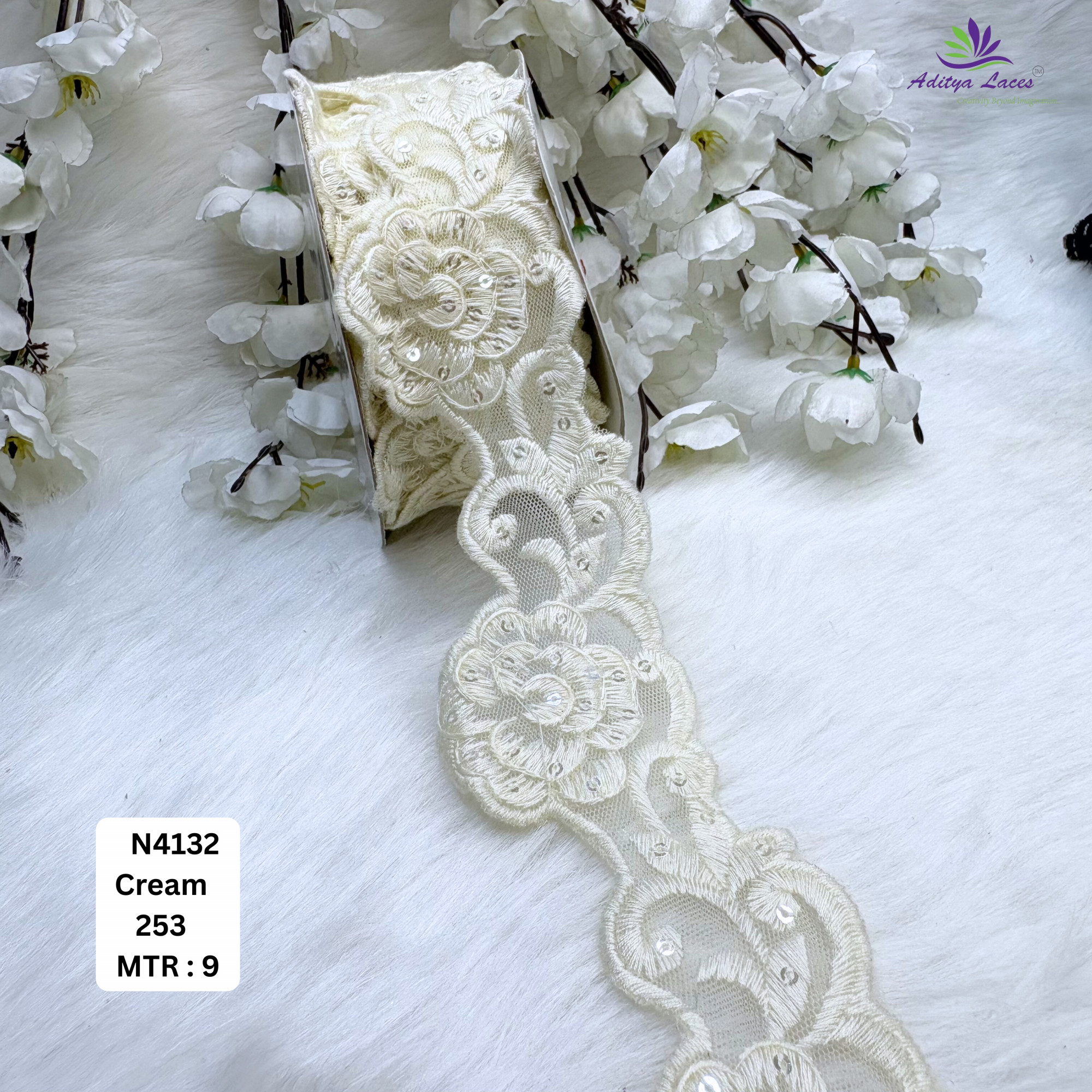 Stylish Dyable Lace Border for Saree Bridal Ethnic Wear