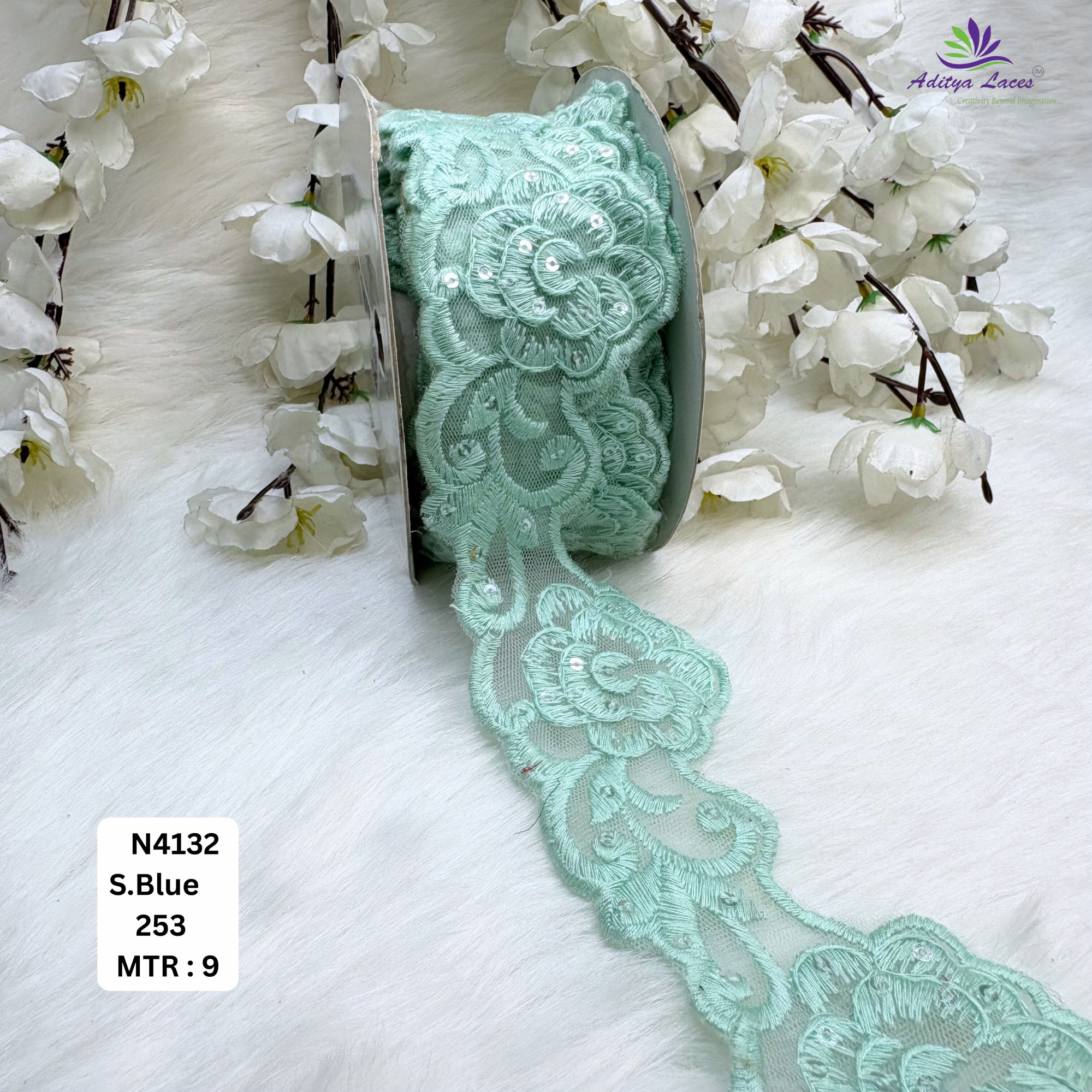 Stylish Dyable Lace Border for Saree Bridal Ethnic Wear