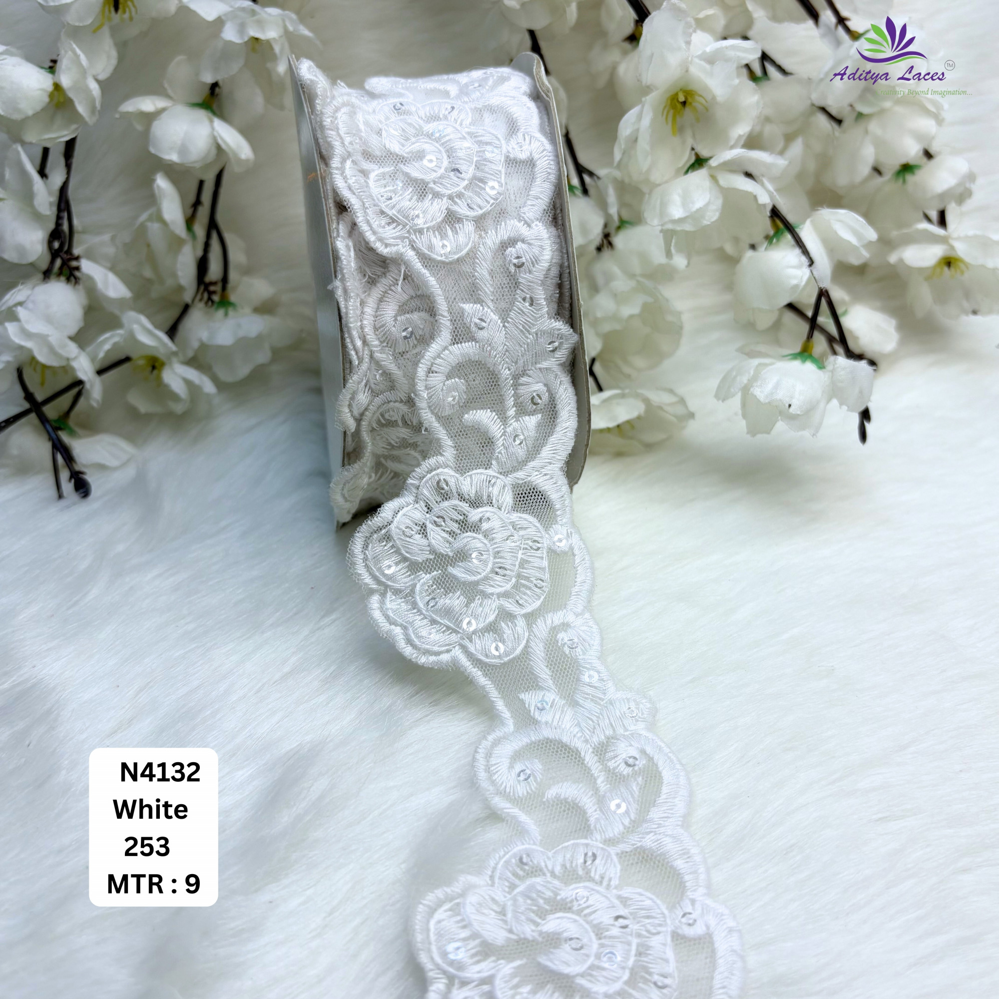 Stylish Dyable Lace Border for Saree Bridal Ethnic Wear