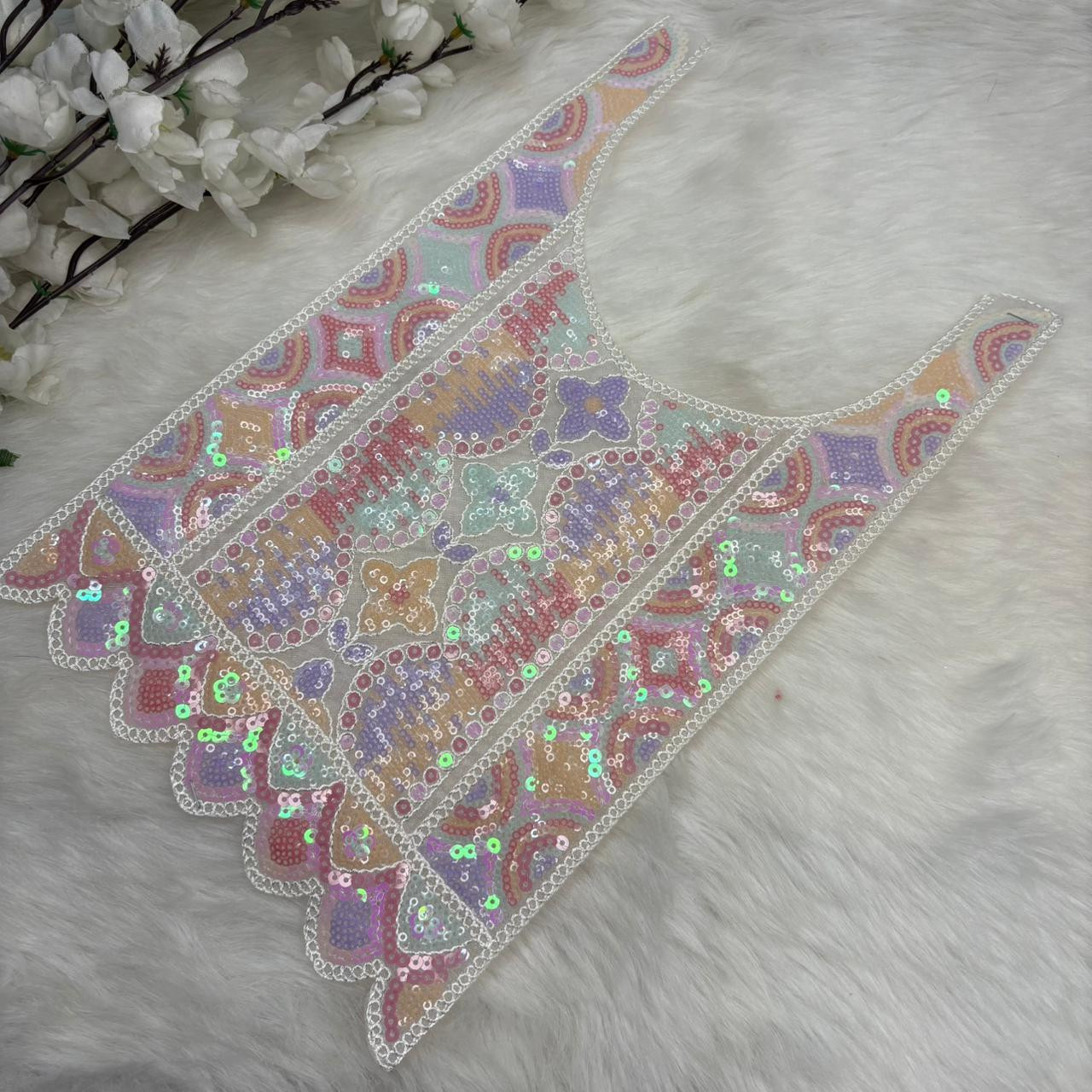 Royal Neck Design for Kurti Bridal Wear