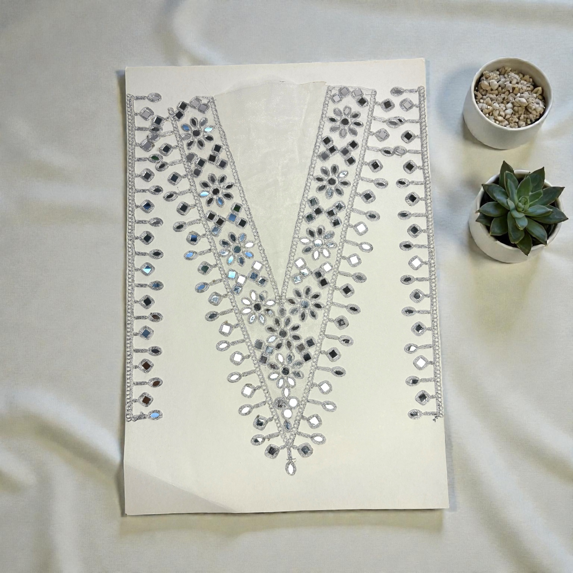 Royal Neck Design for Kurti Bridal Wear