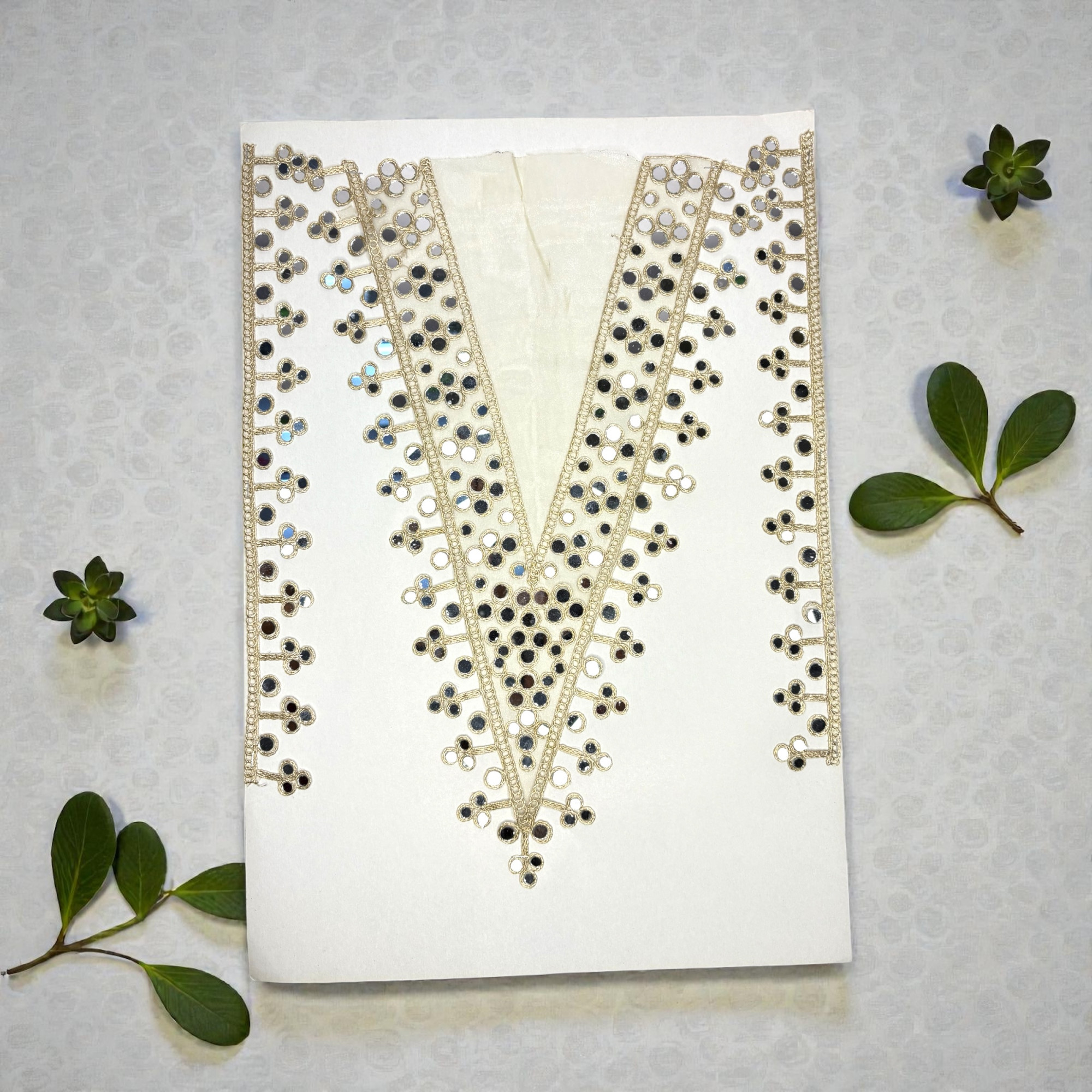 Decorative Neck Design for Kurti Bridal Wear