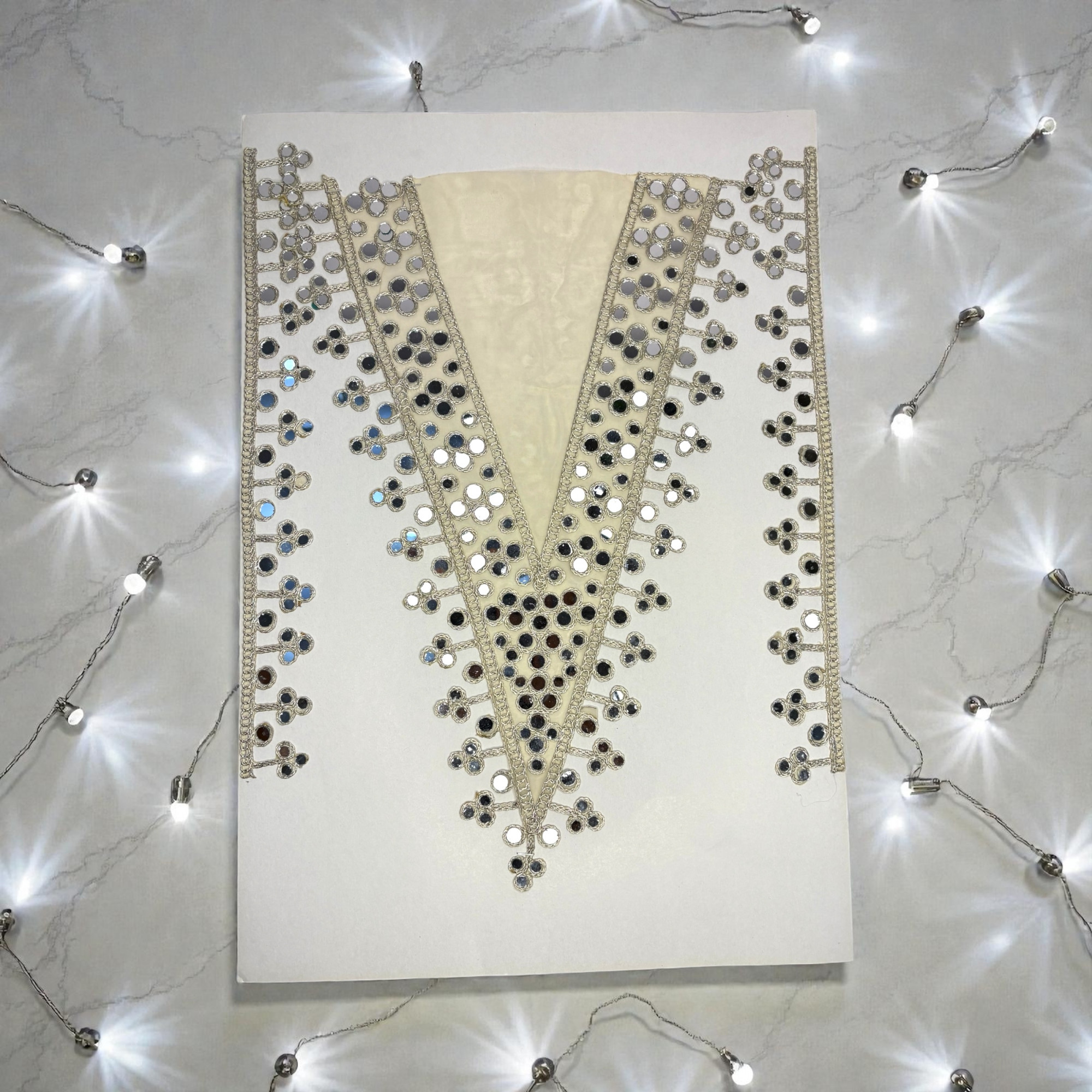 Decorative Neck Design for Kurti Bridal Wear