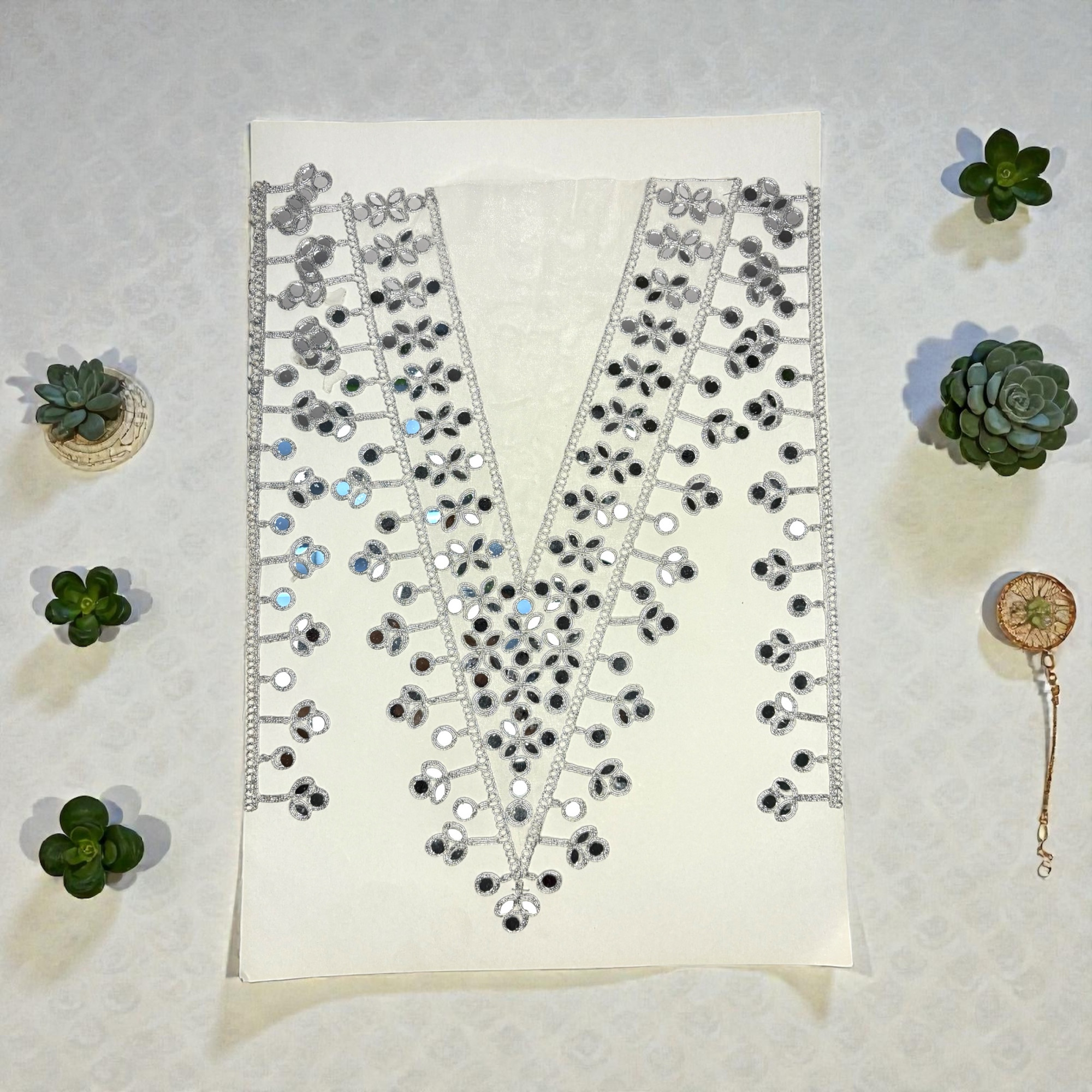 Traditional Neck Design for Kurti Bridal Wear