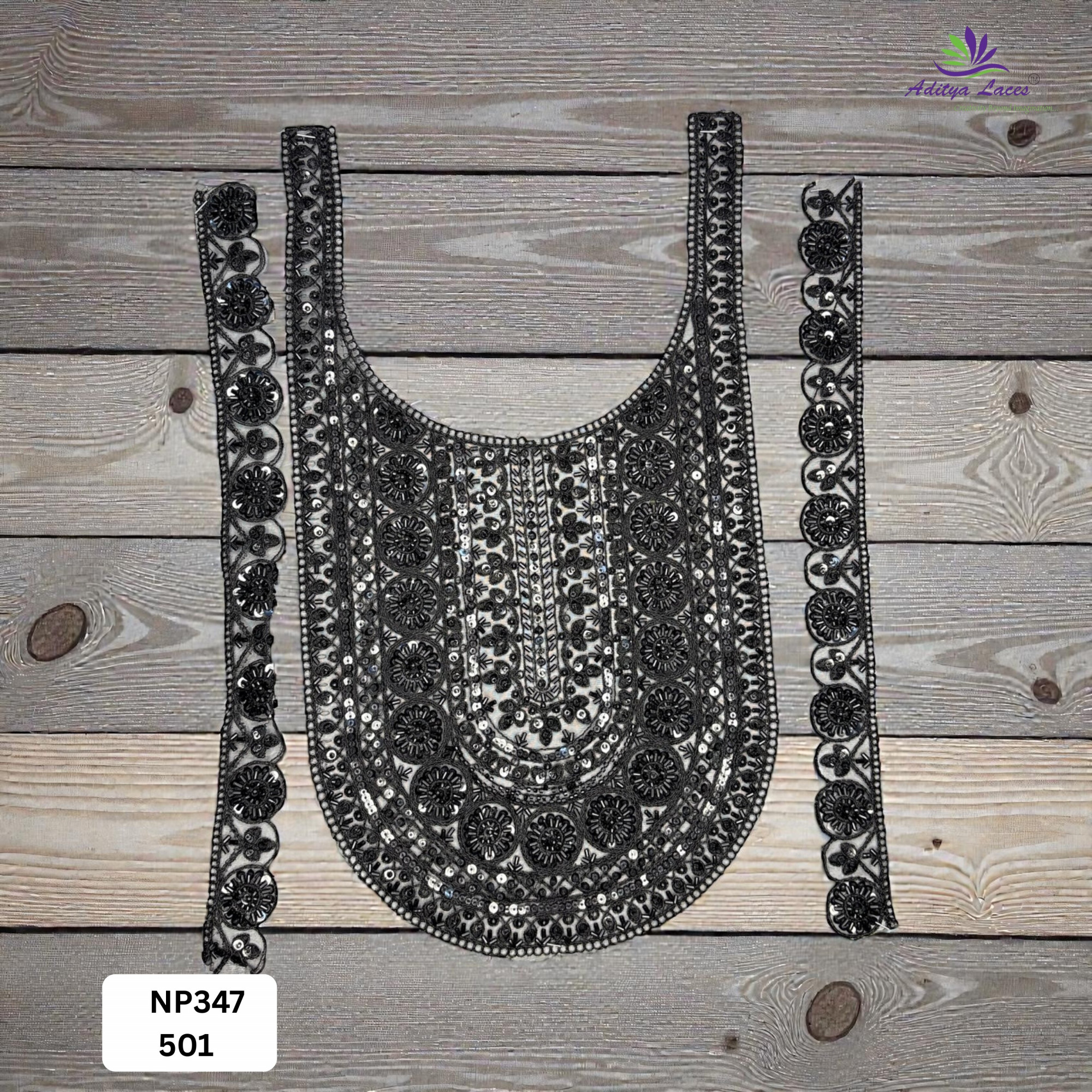Decorative Neck Design for Kurti Bridal Wear