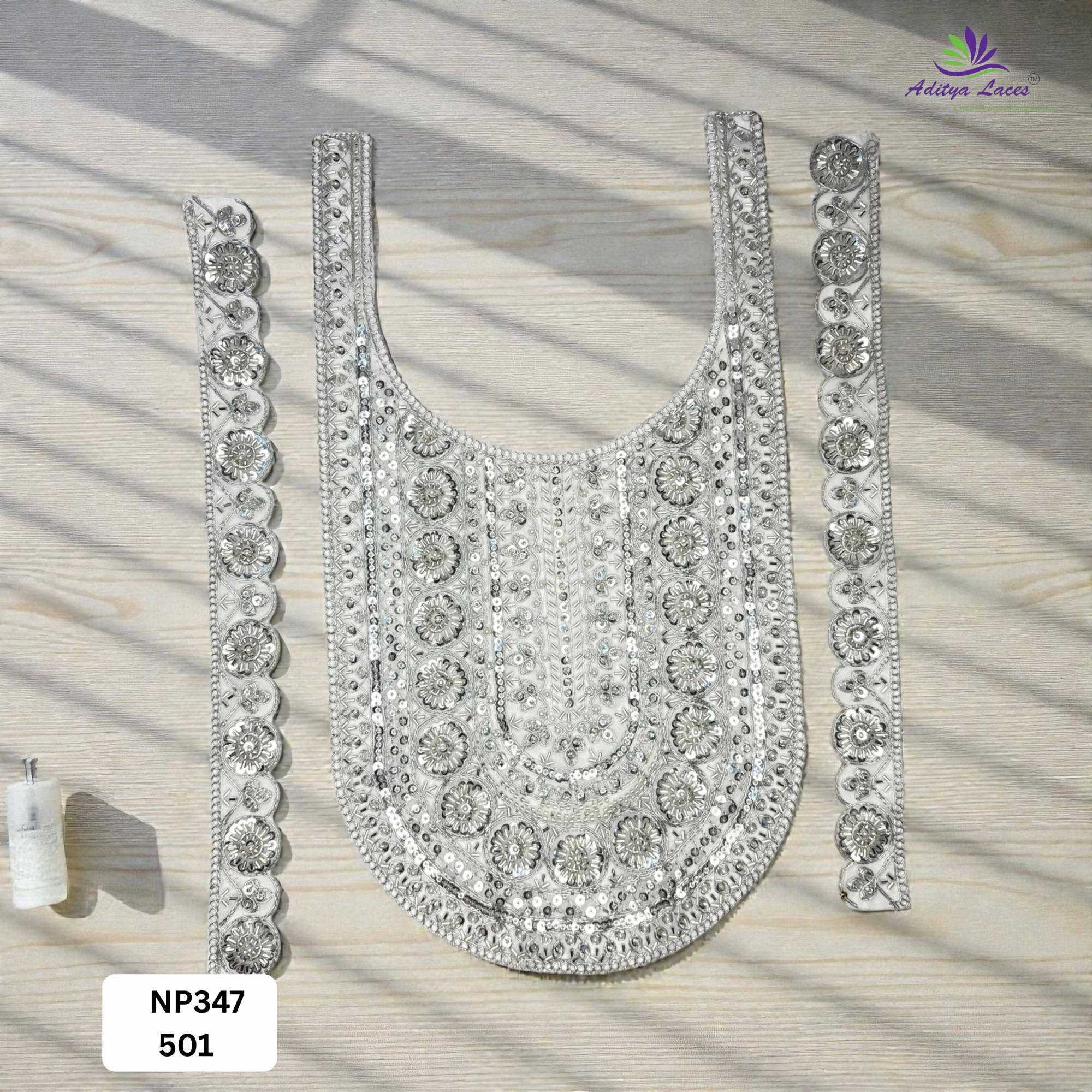 Decorative Neck Design for Kurti Bridal Wear