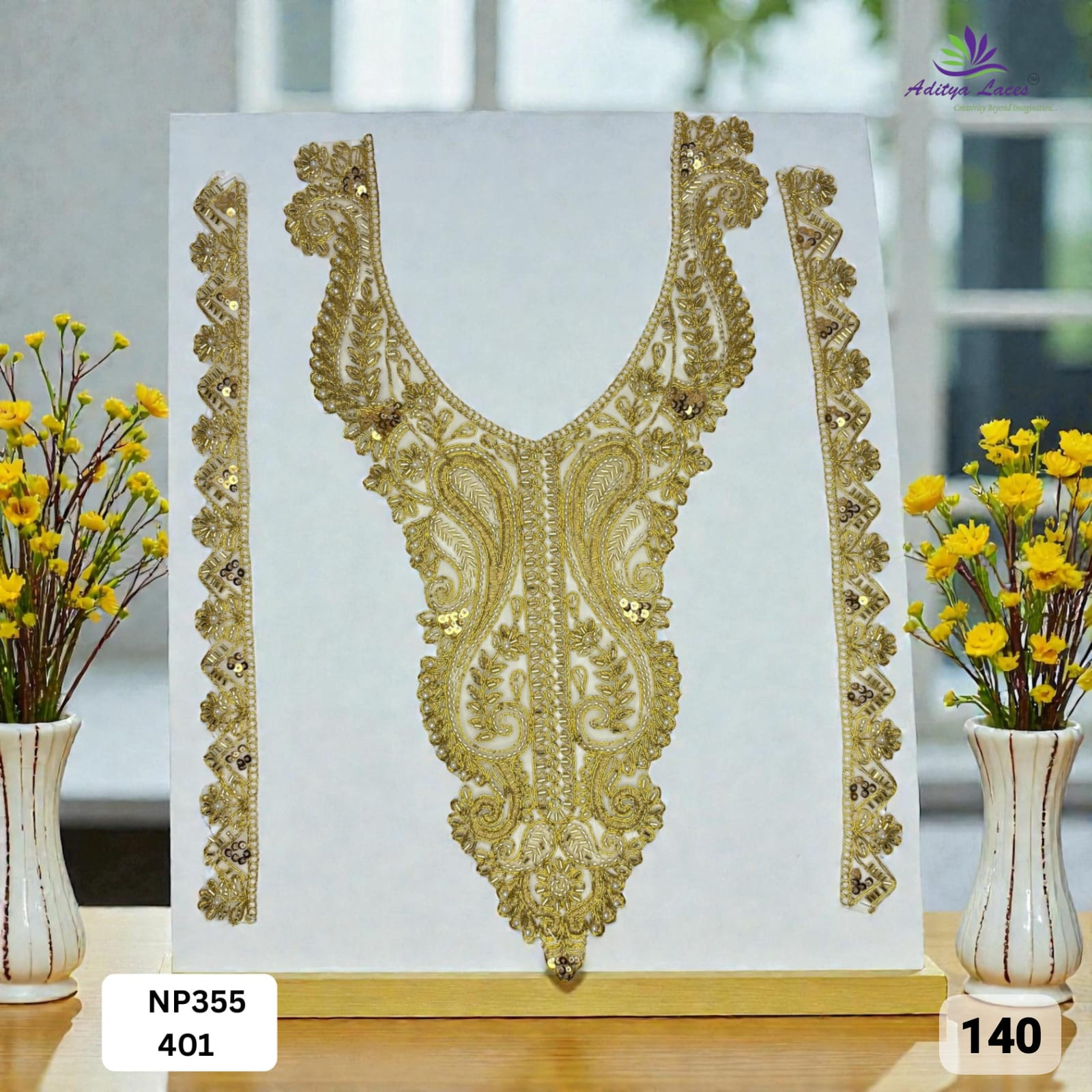 Elegant Neck Design for Kurti Bridal Wear