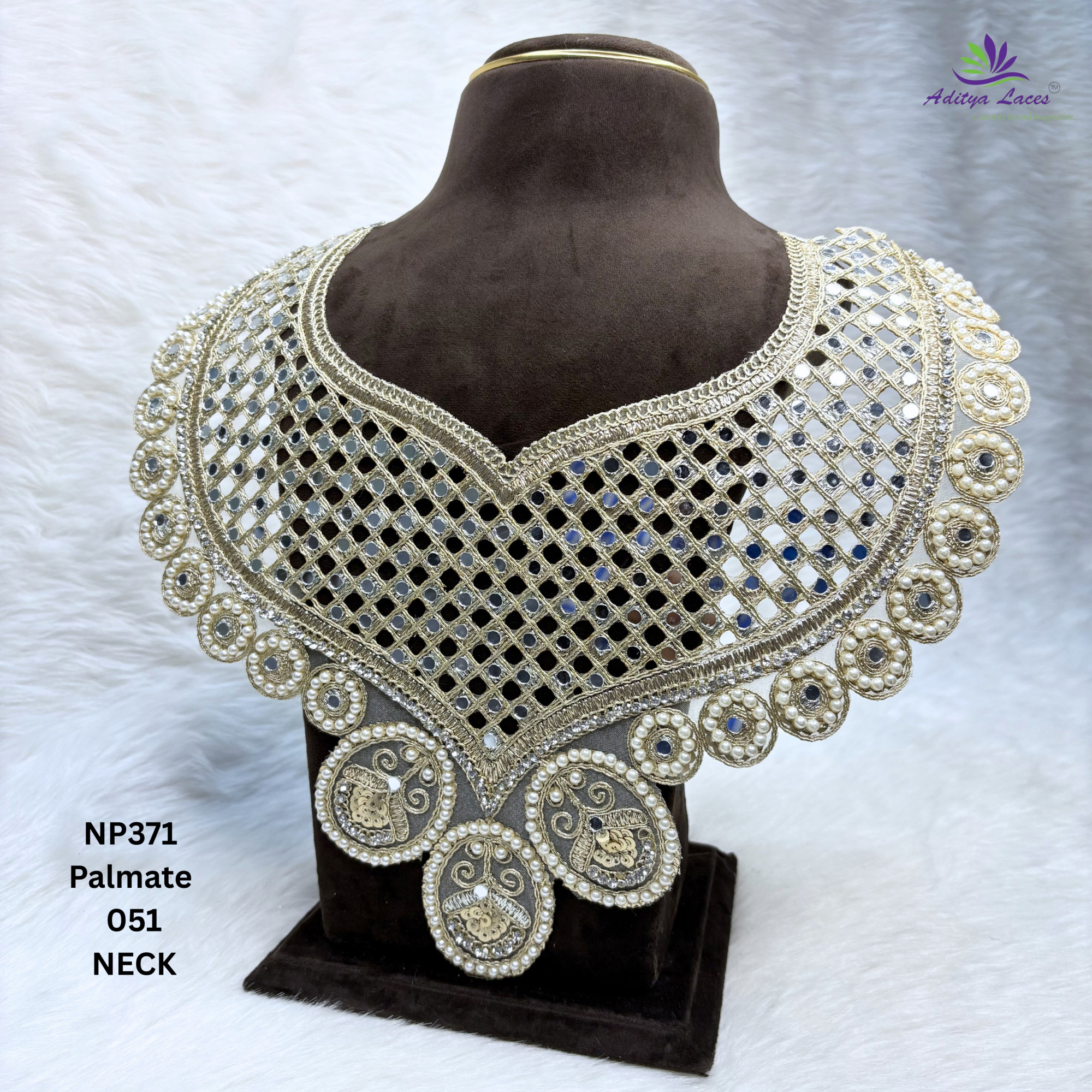 Designer Neck Design for Kurti Bridal Wear