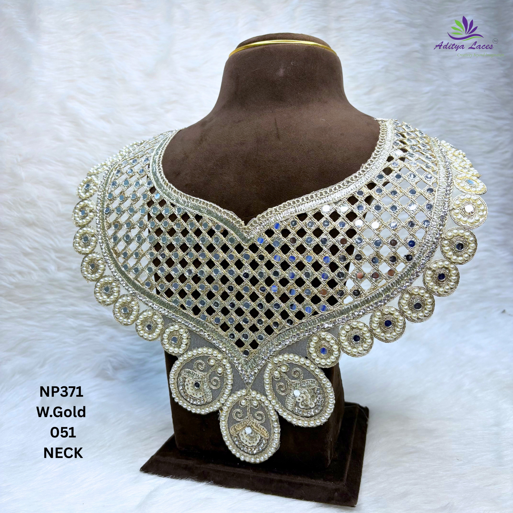 Designer Neck Design for Kurti Bridal Wear