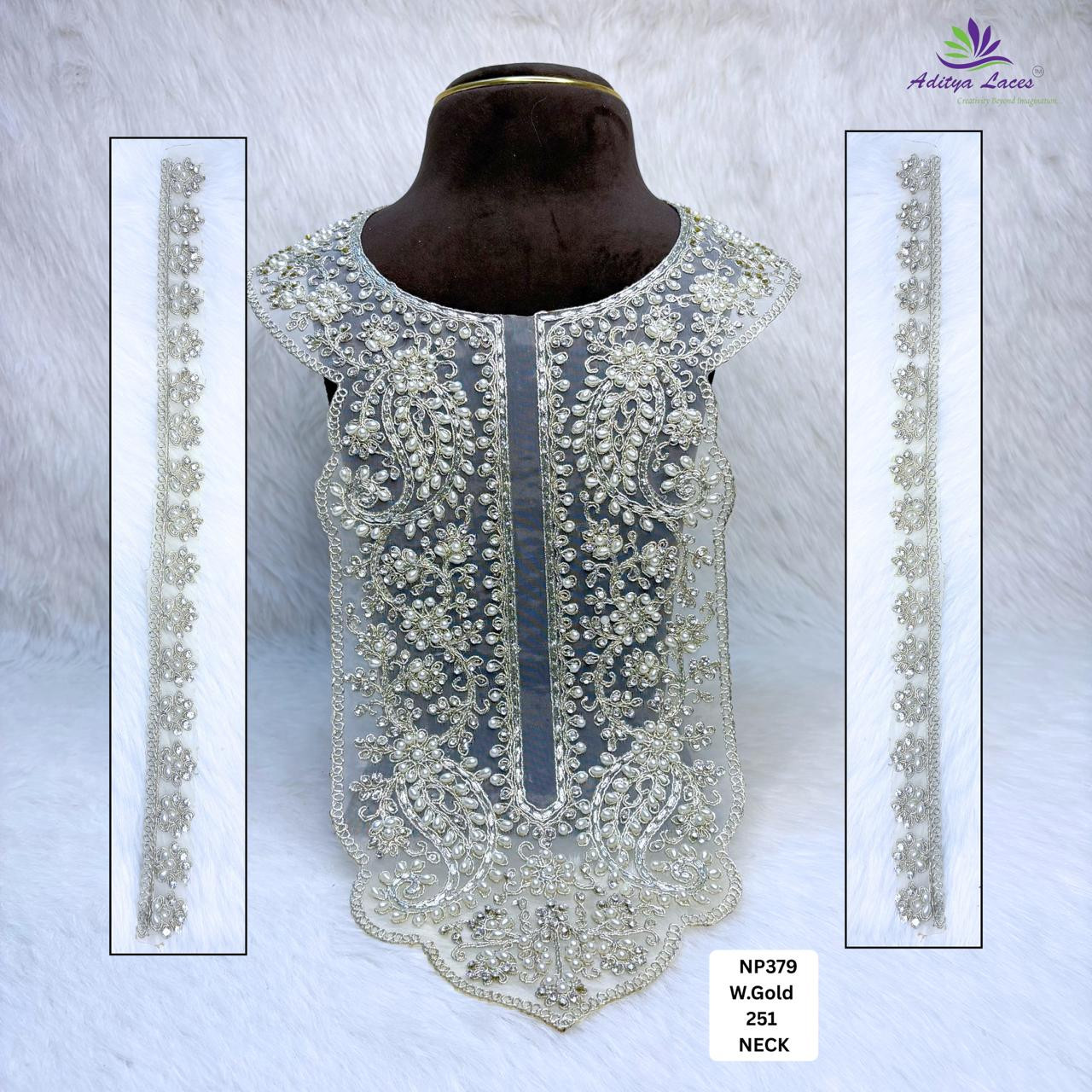 Traditional Neck Design for Kurti Bridal Wear