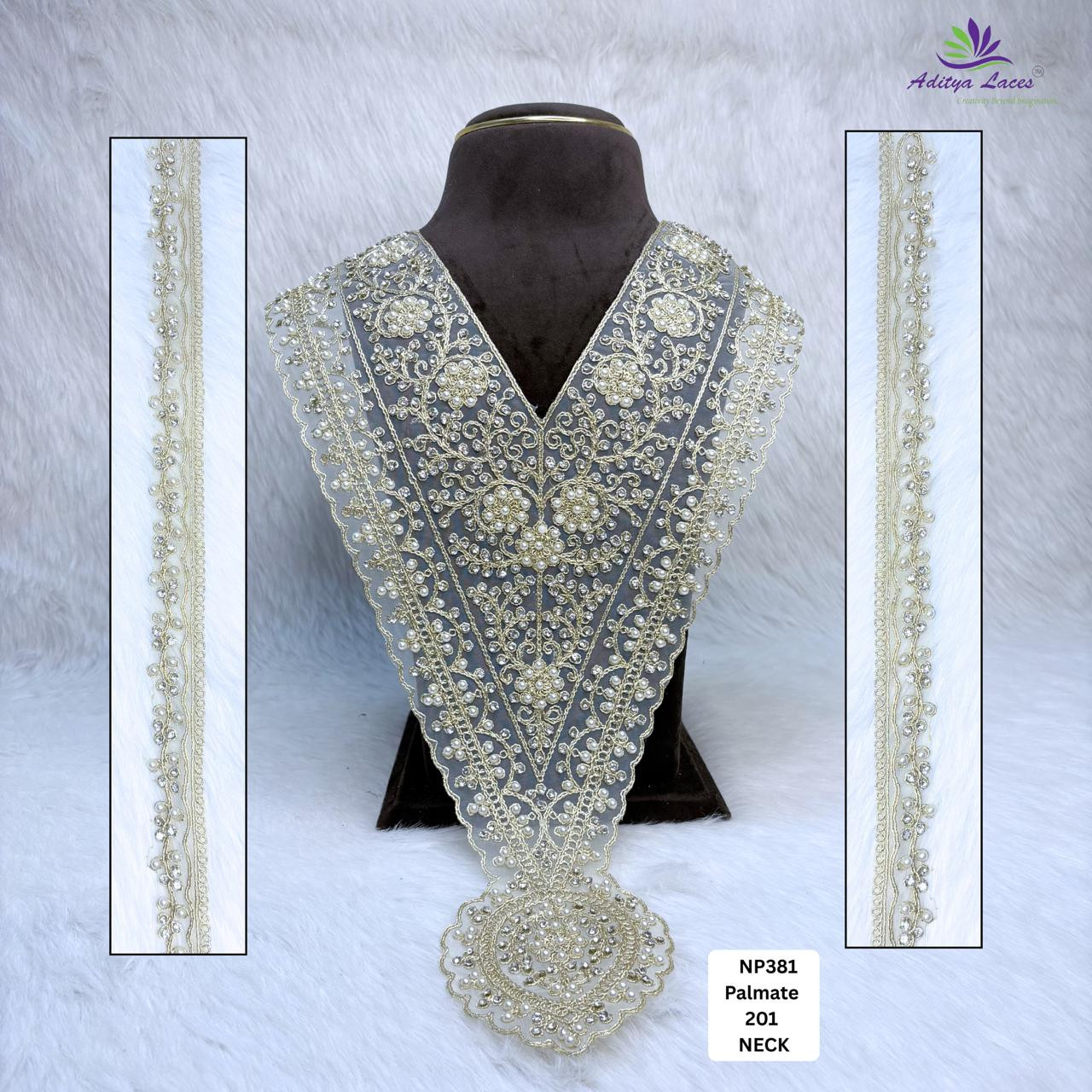 Traditional Neck Design for Kurti Bridal Wear