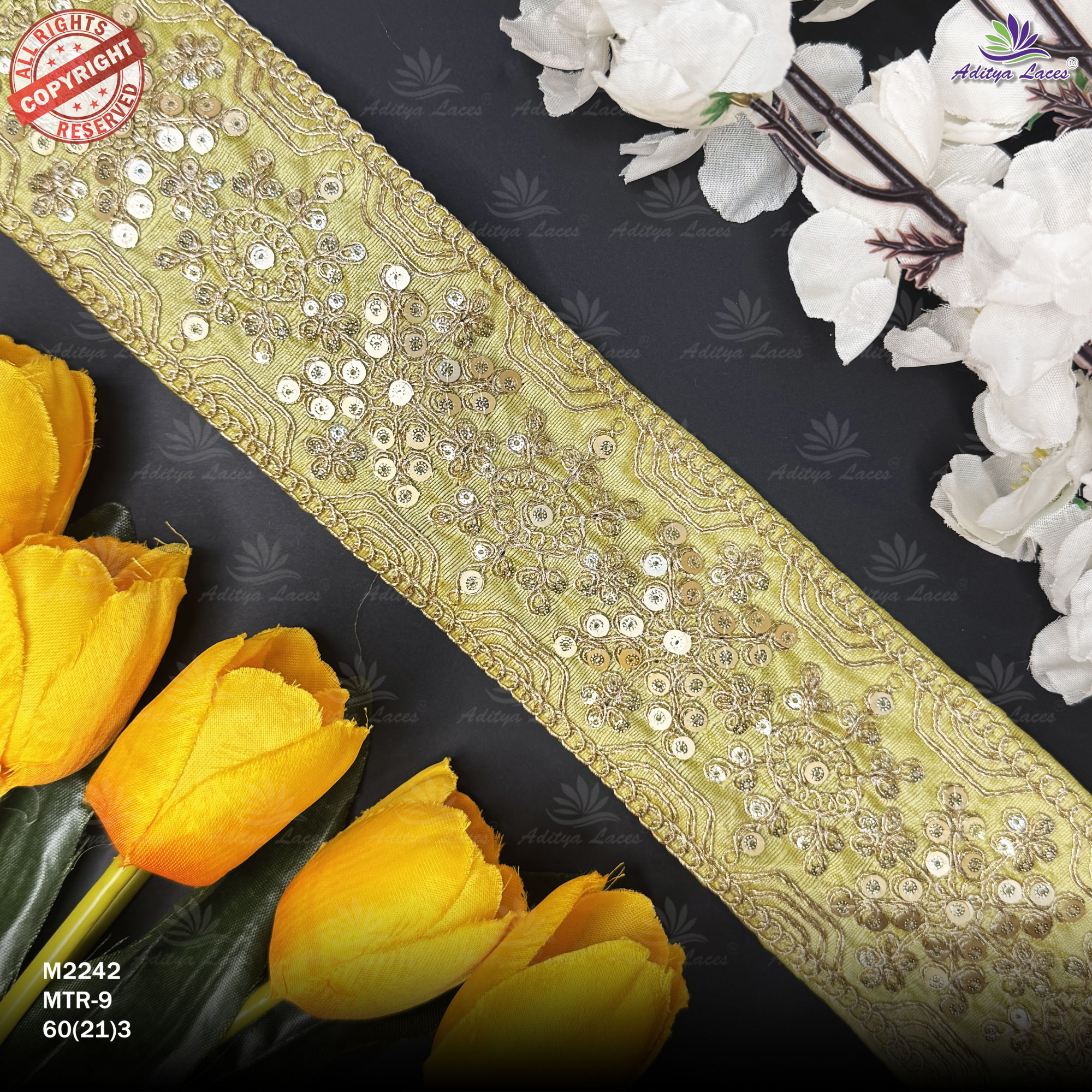 Stylish Designer Saree Lace for Lehenga Saree