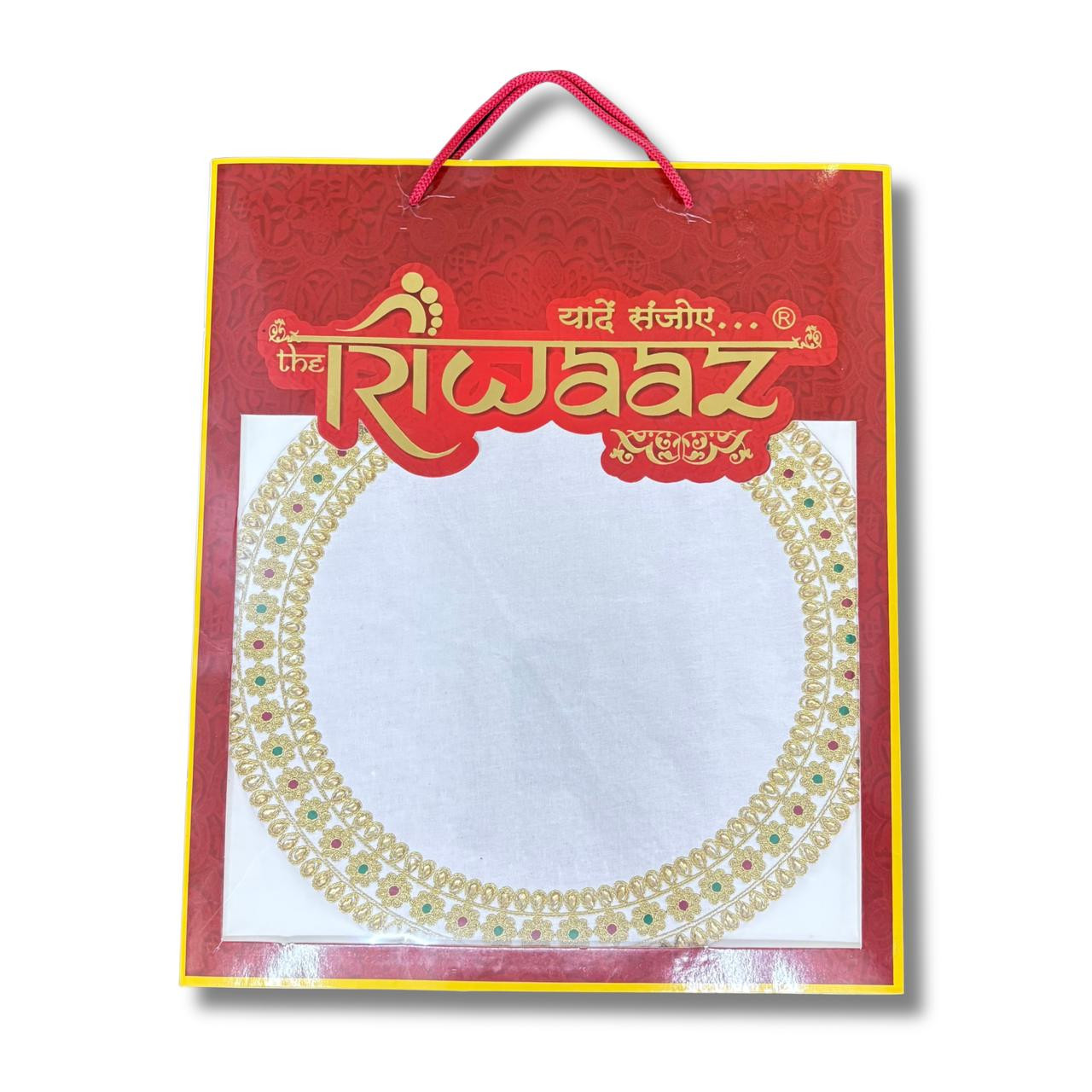Cultural Red Gold Festive Decor for Weddings Pooja
