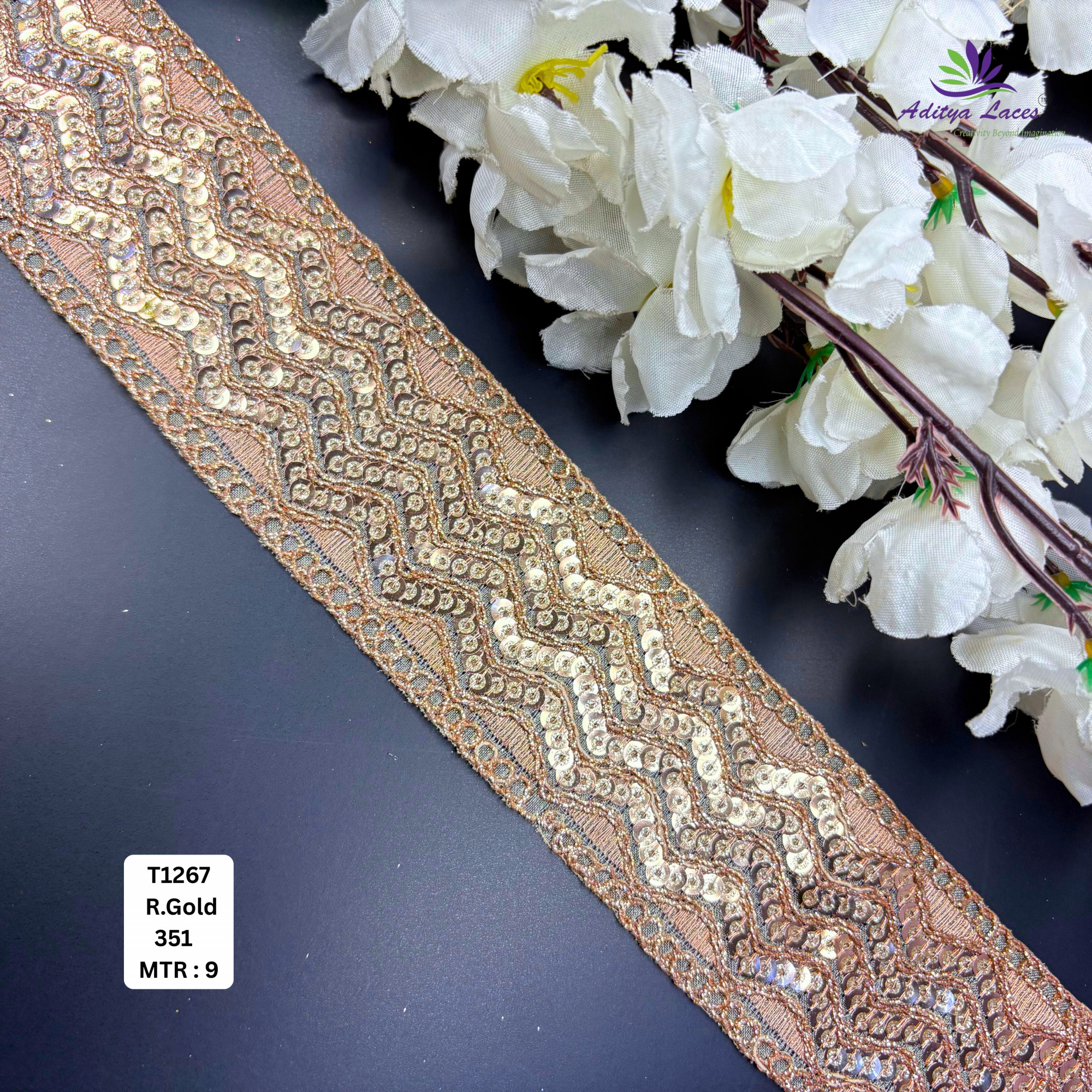 Elegant Hanging Lace Trim for Blouses