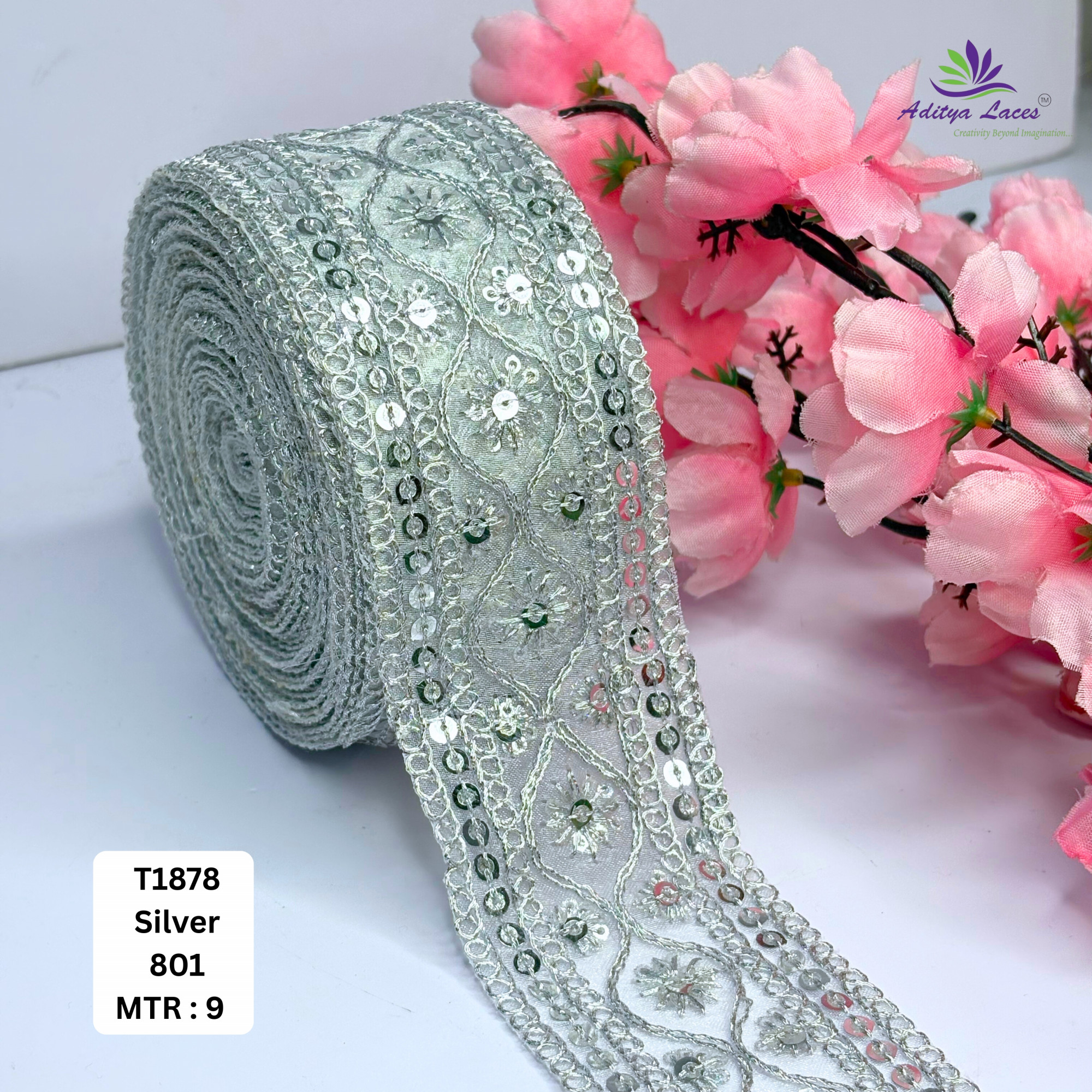 Royal Fancy Saree Lace for Garment Decoration