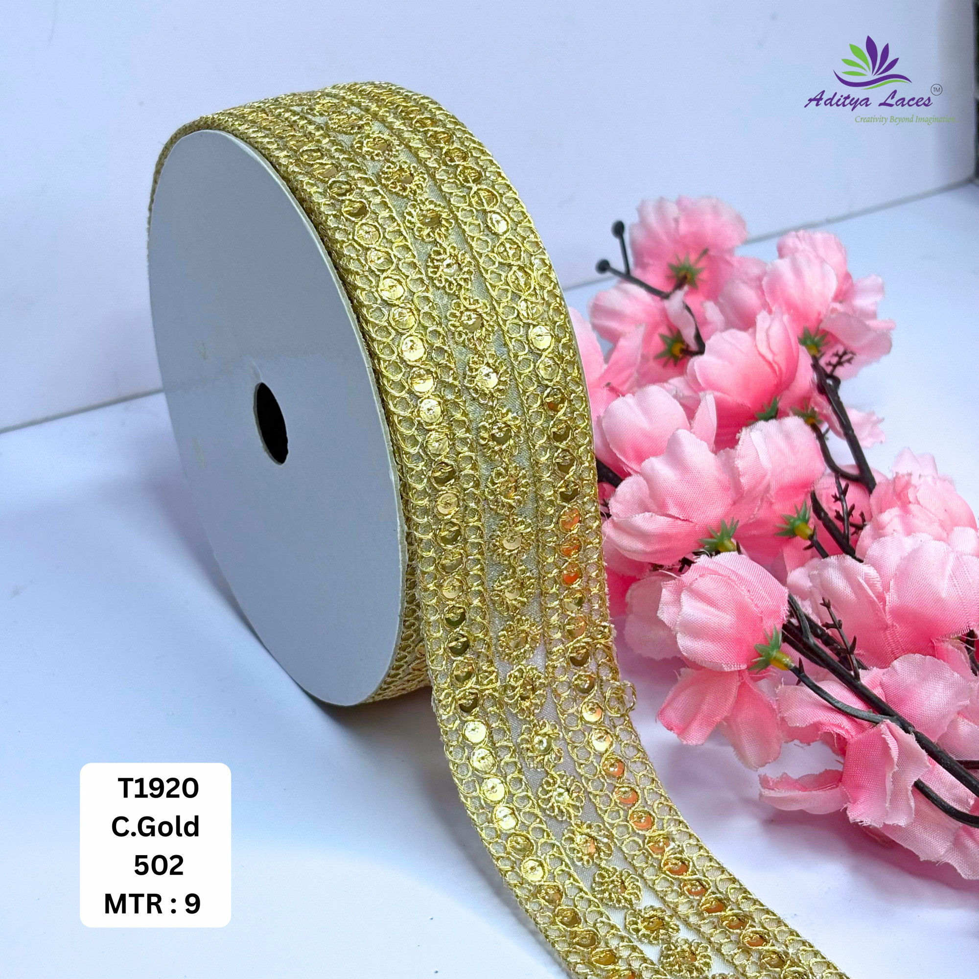 Bridal Silver Embroidery Lace Trim for Saree Garments