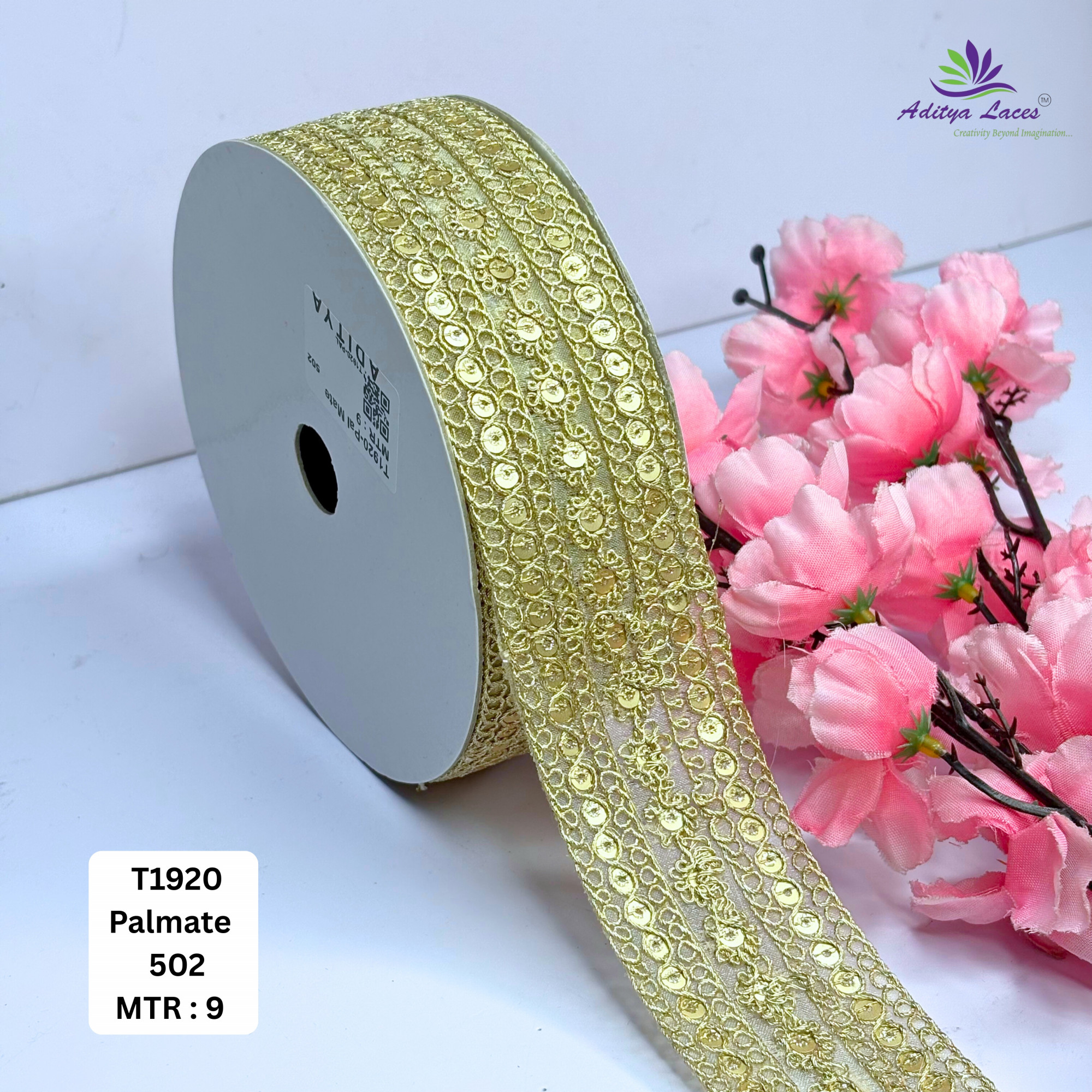 Bridal Silver Embroidery Lace Trim for Saree Garments