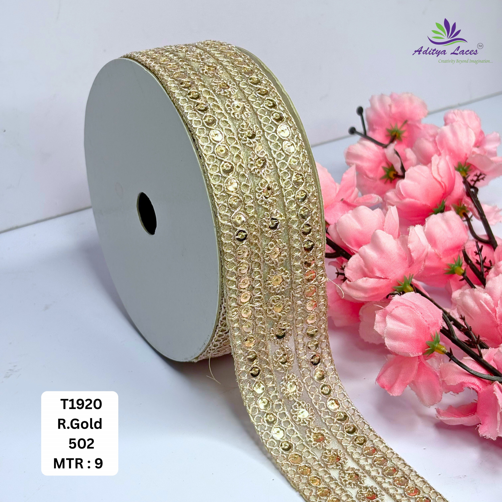 Bridal Silver Embroidery Lace Trim for Saree Garments