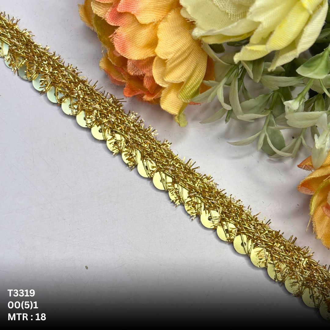 Premium Readymade Lace Border with Zari Work for Saree Bridal Wear