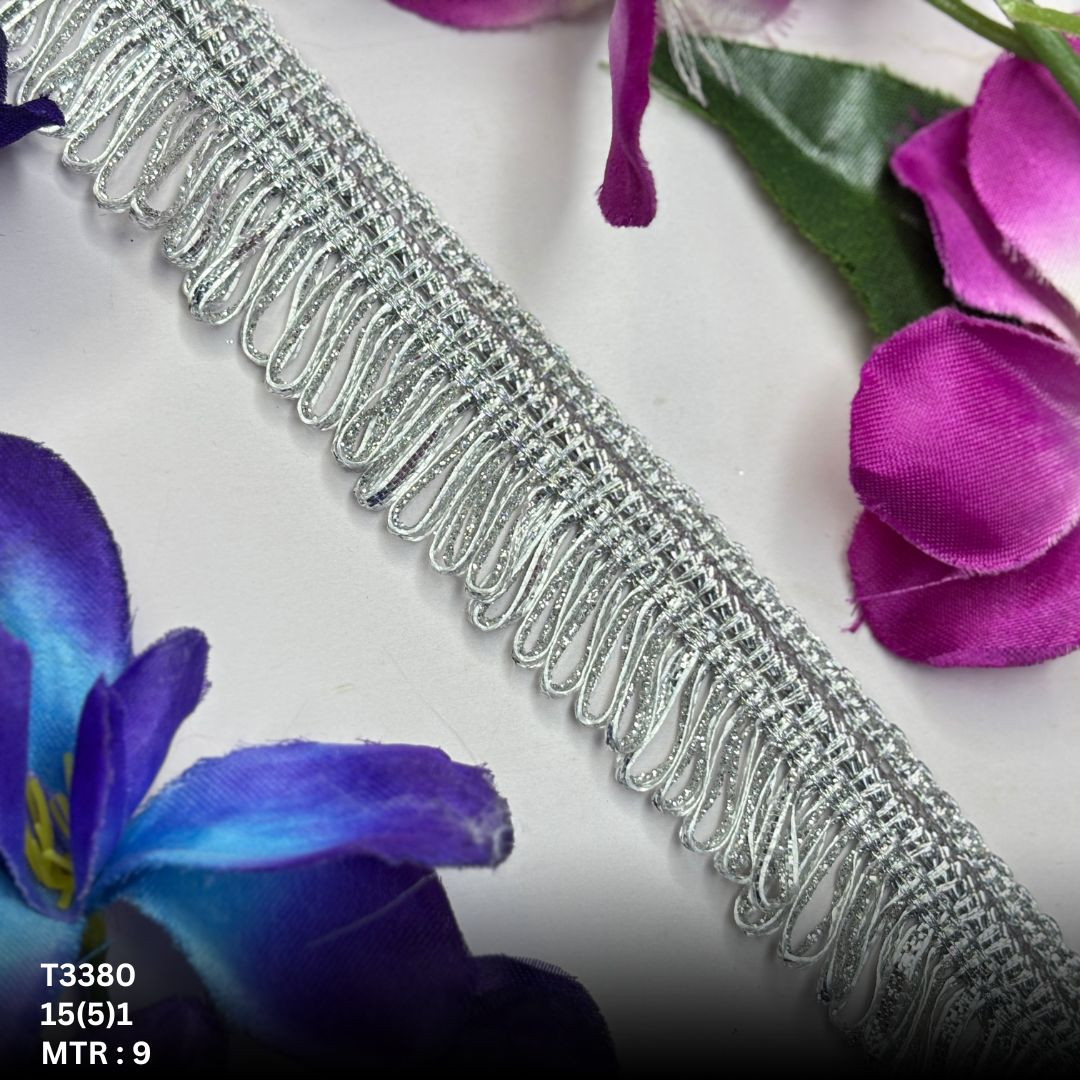 Premium Readymade Lace Border with Zari Work for Saree Bridal Wear