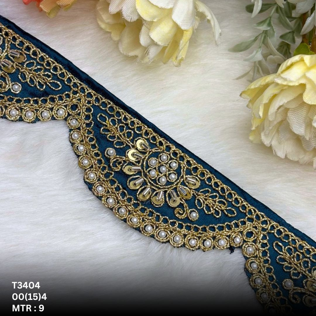 Wedding Garment Decorative Beads Trim for Saree Blouse