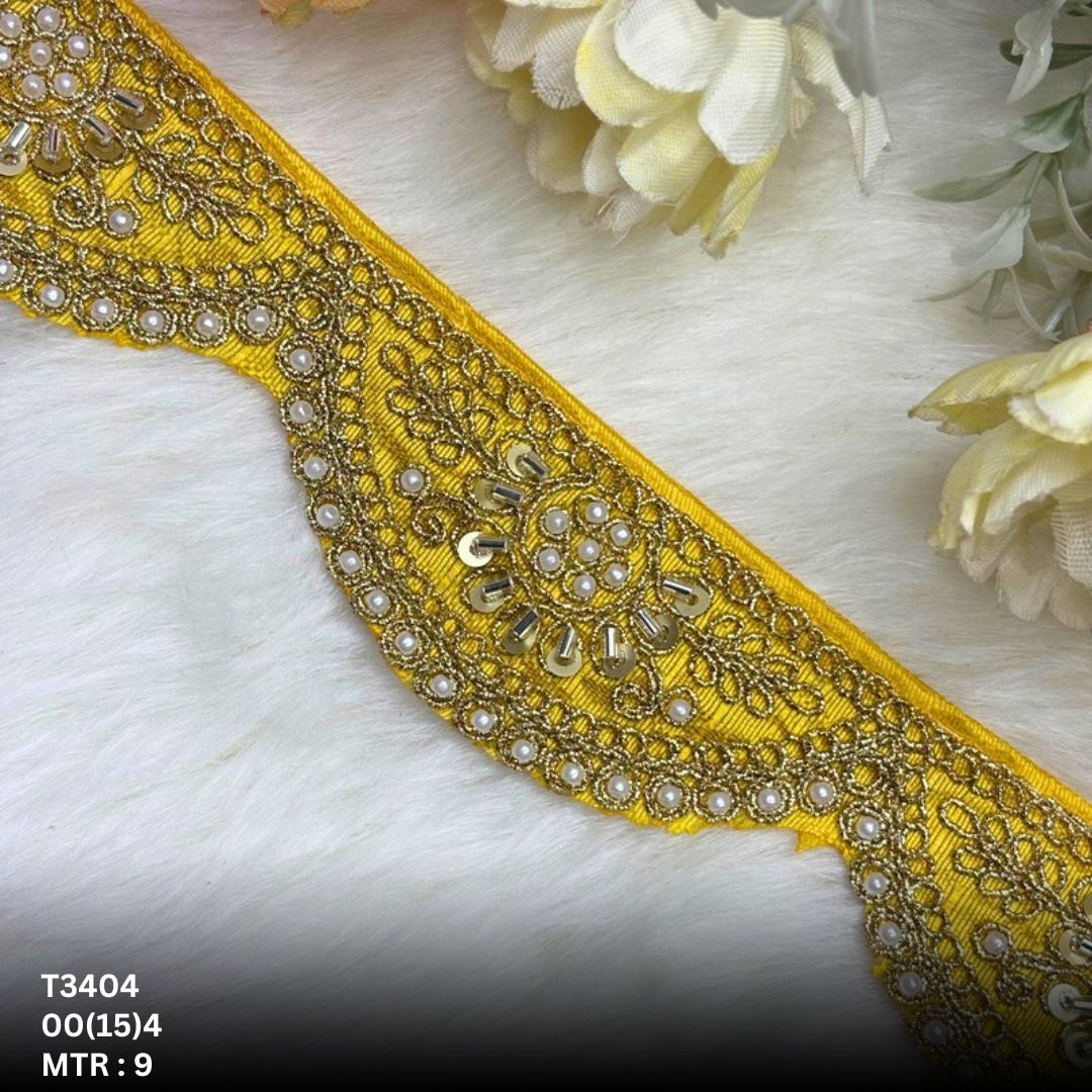 Wedding Garment Decorative Beads Trim for Saree Blouse