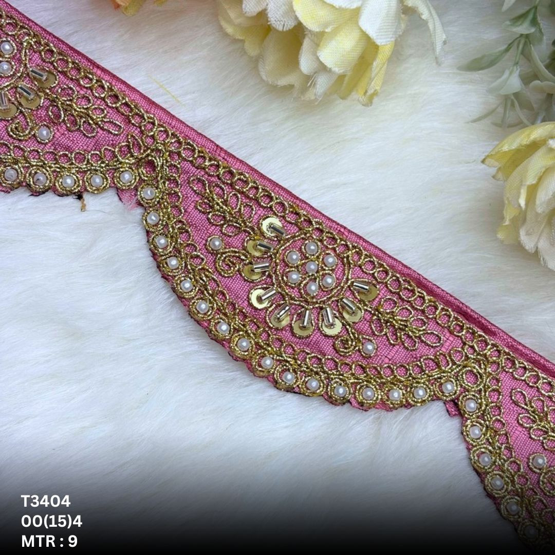 Wedding Garment Decorative Beads Trim for Saree Blouse
