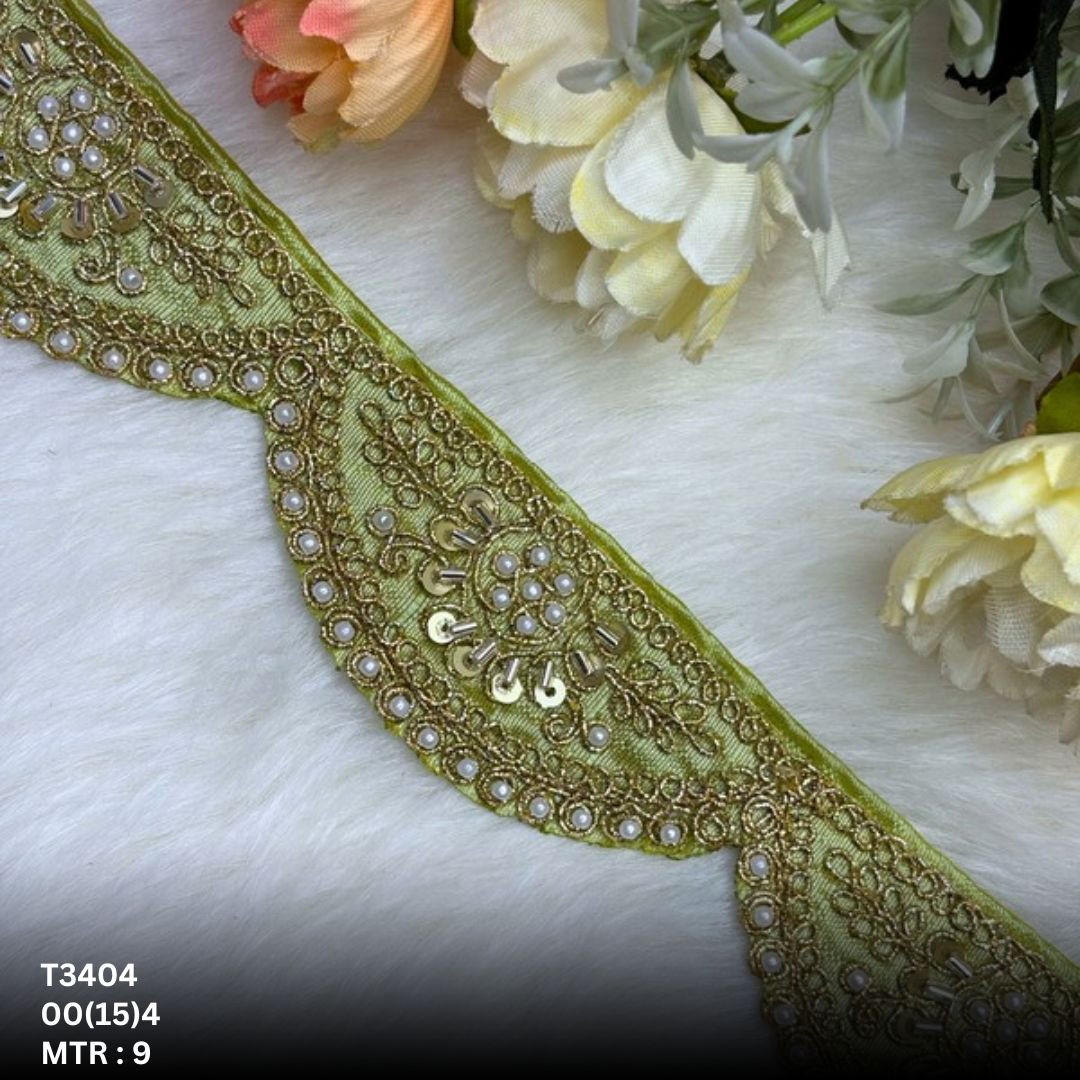 Wedding Garment Decorative Beads Trim for Saree Blouse