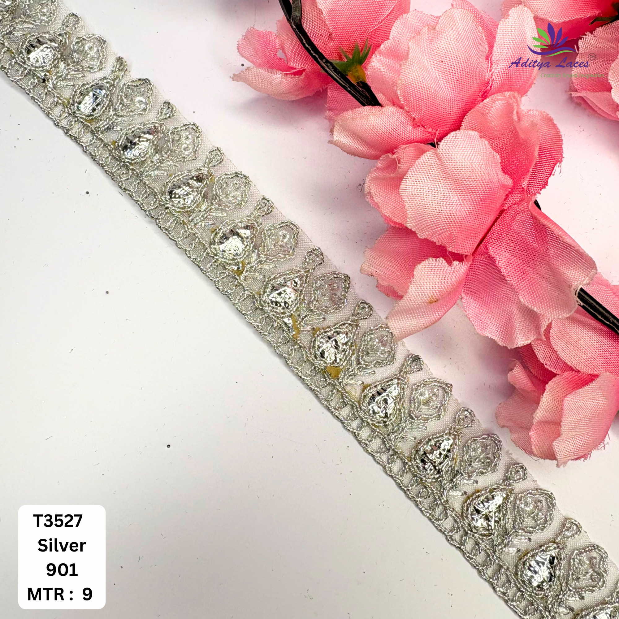 Royal Gota Patti Lace Border for Saree Bridal Wear