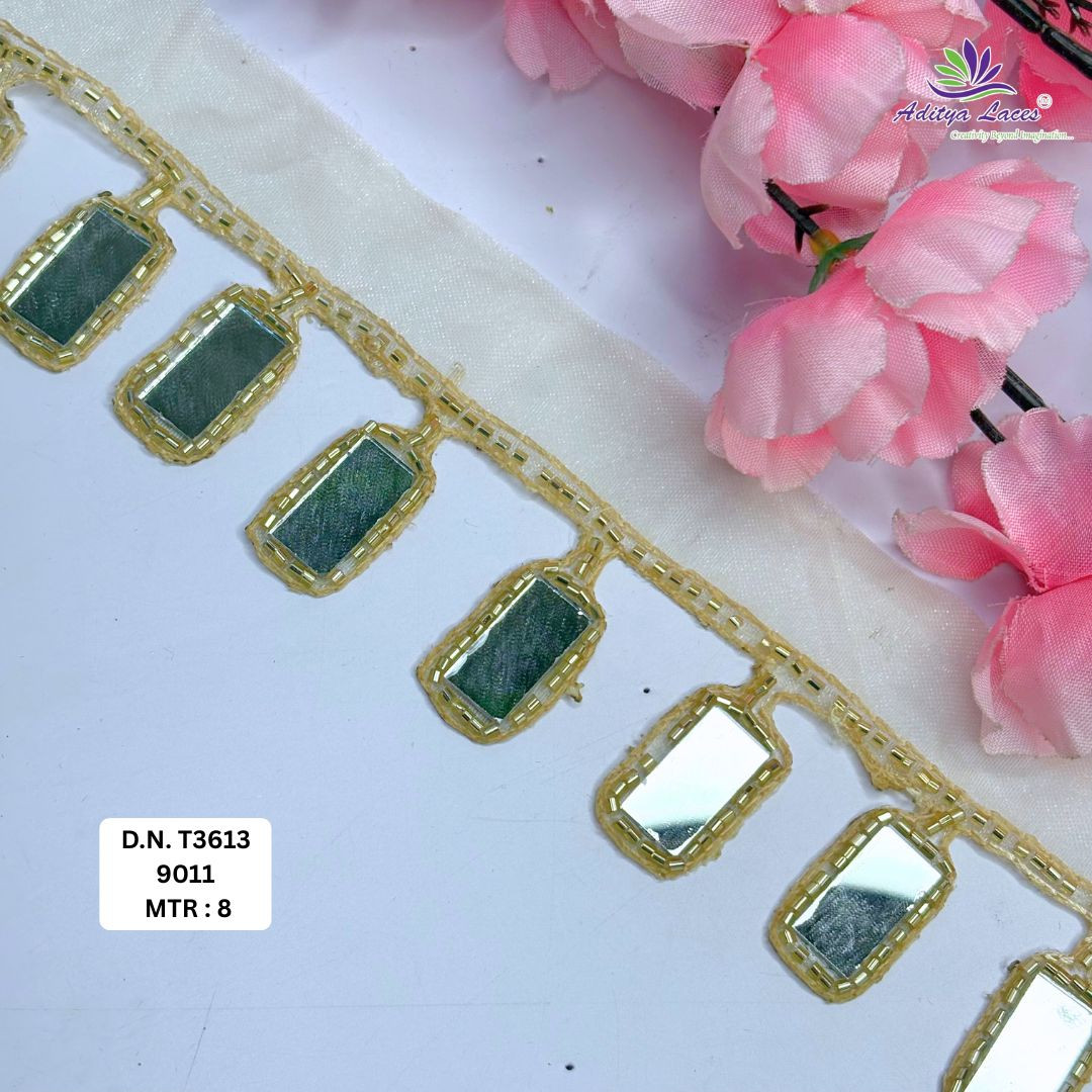 Party Wear Bridal Beads Lace for Designer Outfits
