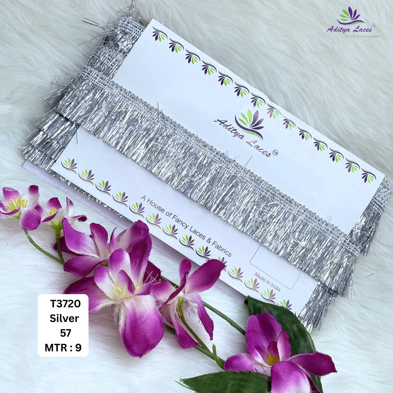 Premium Readymade Lace Border with Zari Work for Saree Bridal Wear