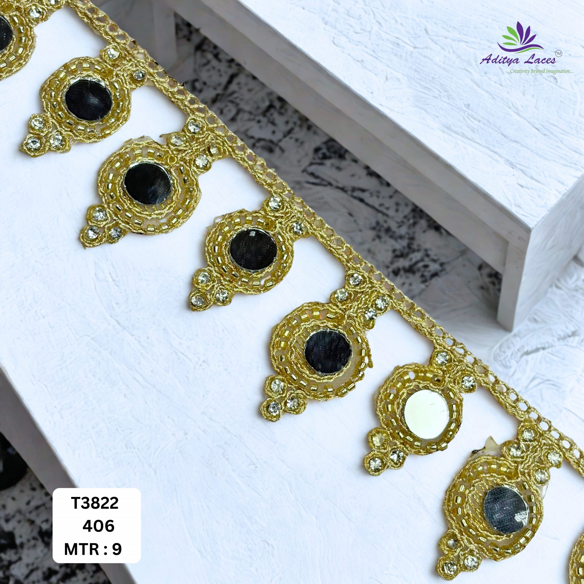 Exclusive Designer Beads Border for Designer Outfits