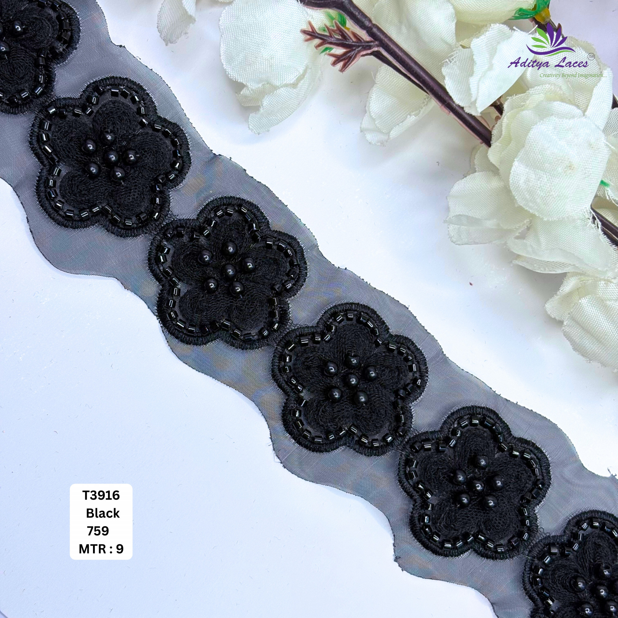 Bridal Garment Decorative Beads Trim for Garment Decoration