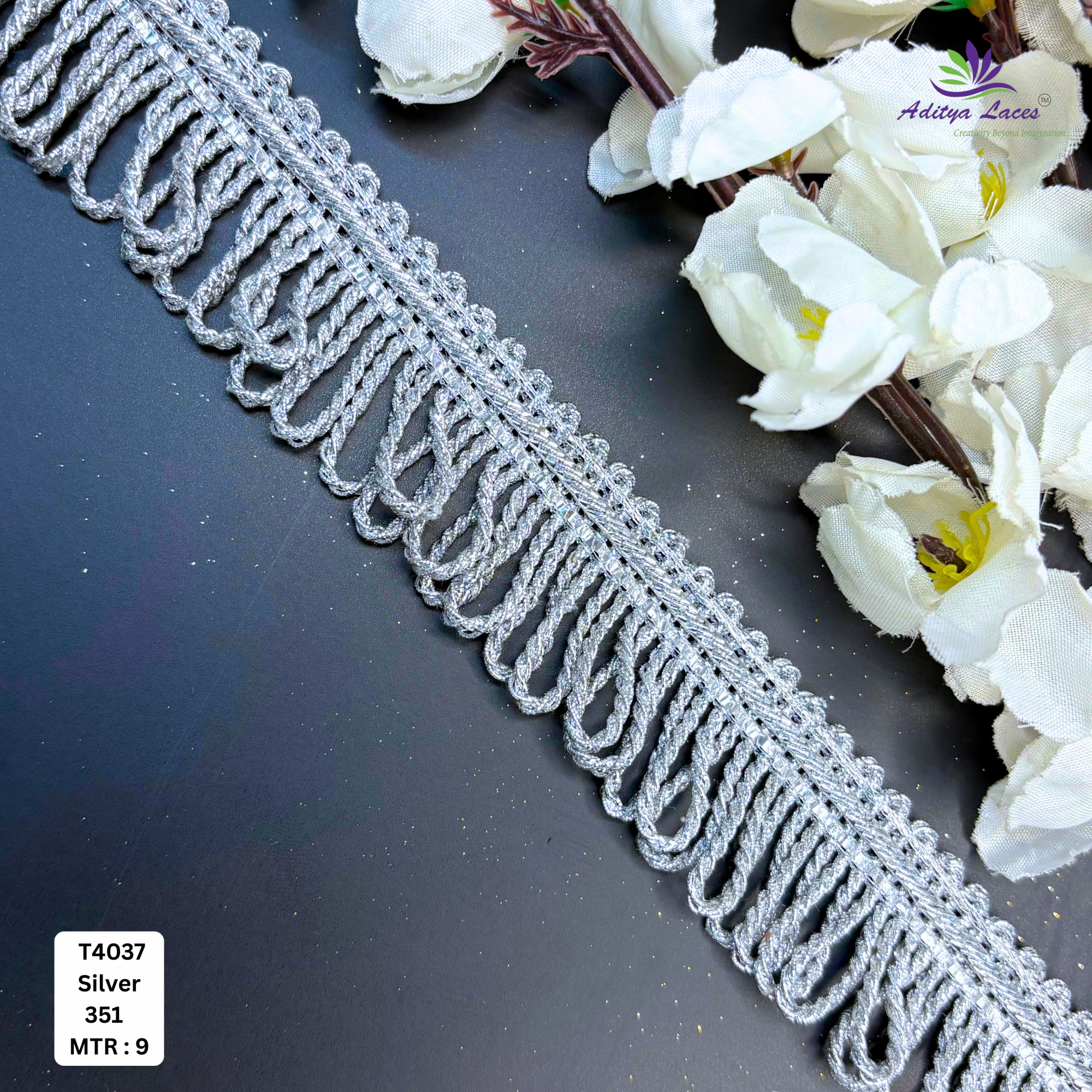 Premium Readymade Lace Border with Zari Work for Saree Bridal Wear