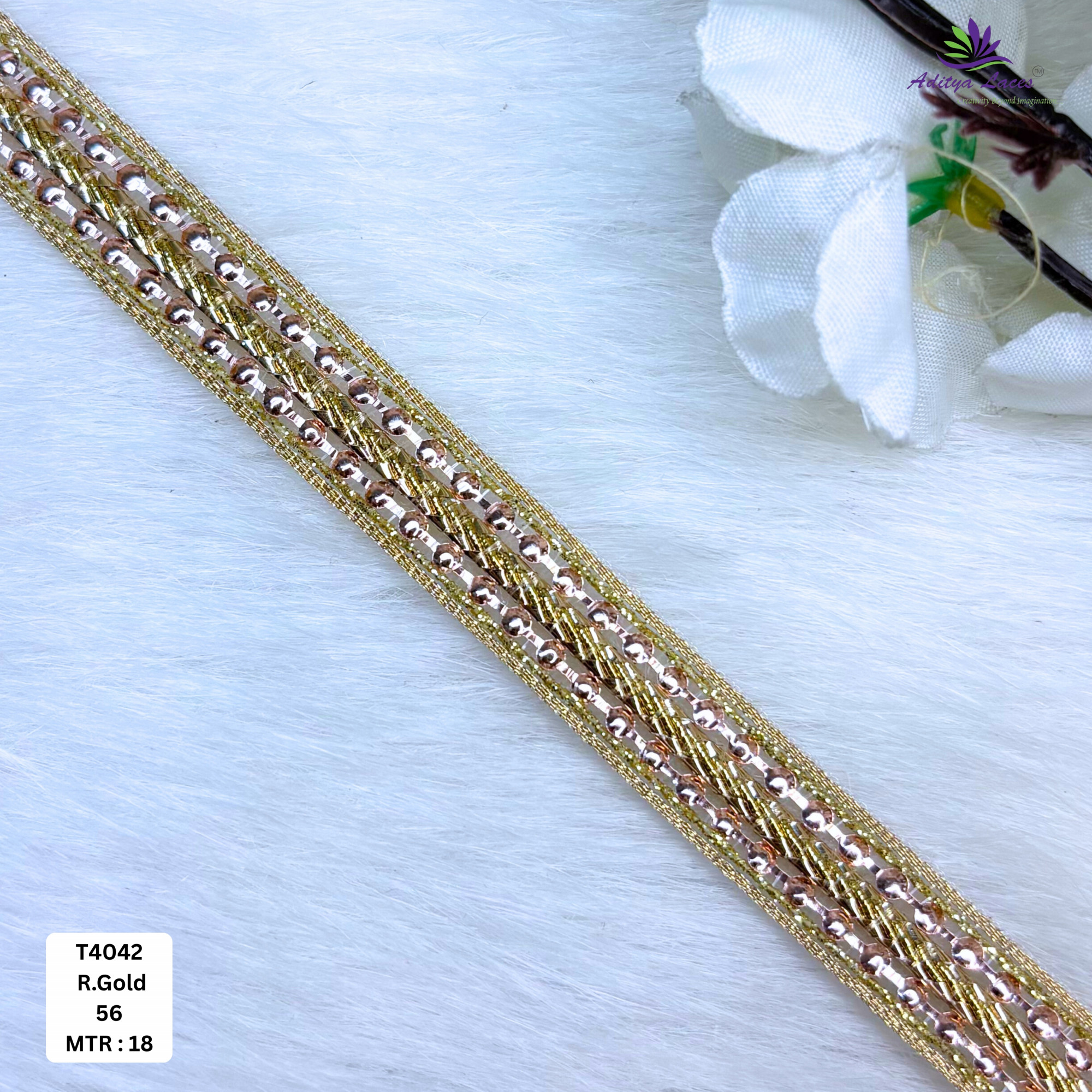 Elegant Silver Embroidery Lace Trim for Saree Garments