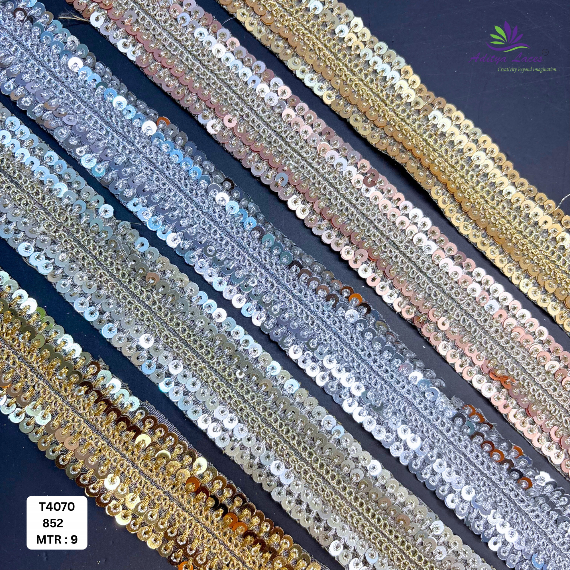 Bridal Silver Embroidery Lace Trim for Saree Garments