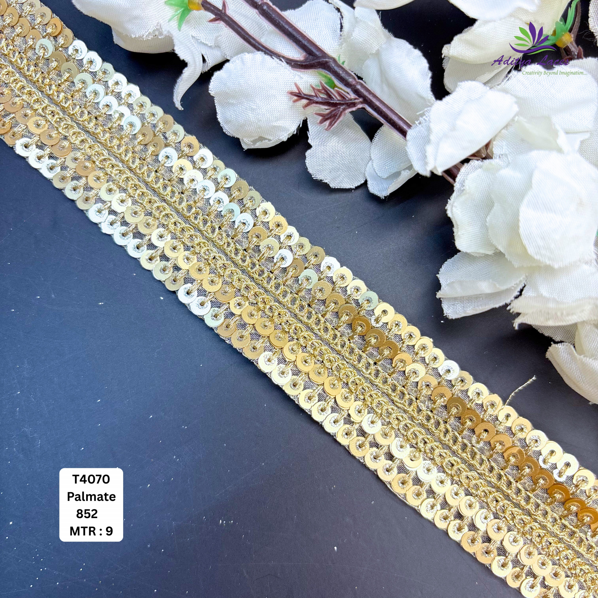 Bridal Silver Embroidery Lace Trim for Saree Garments